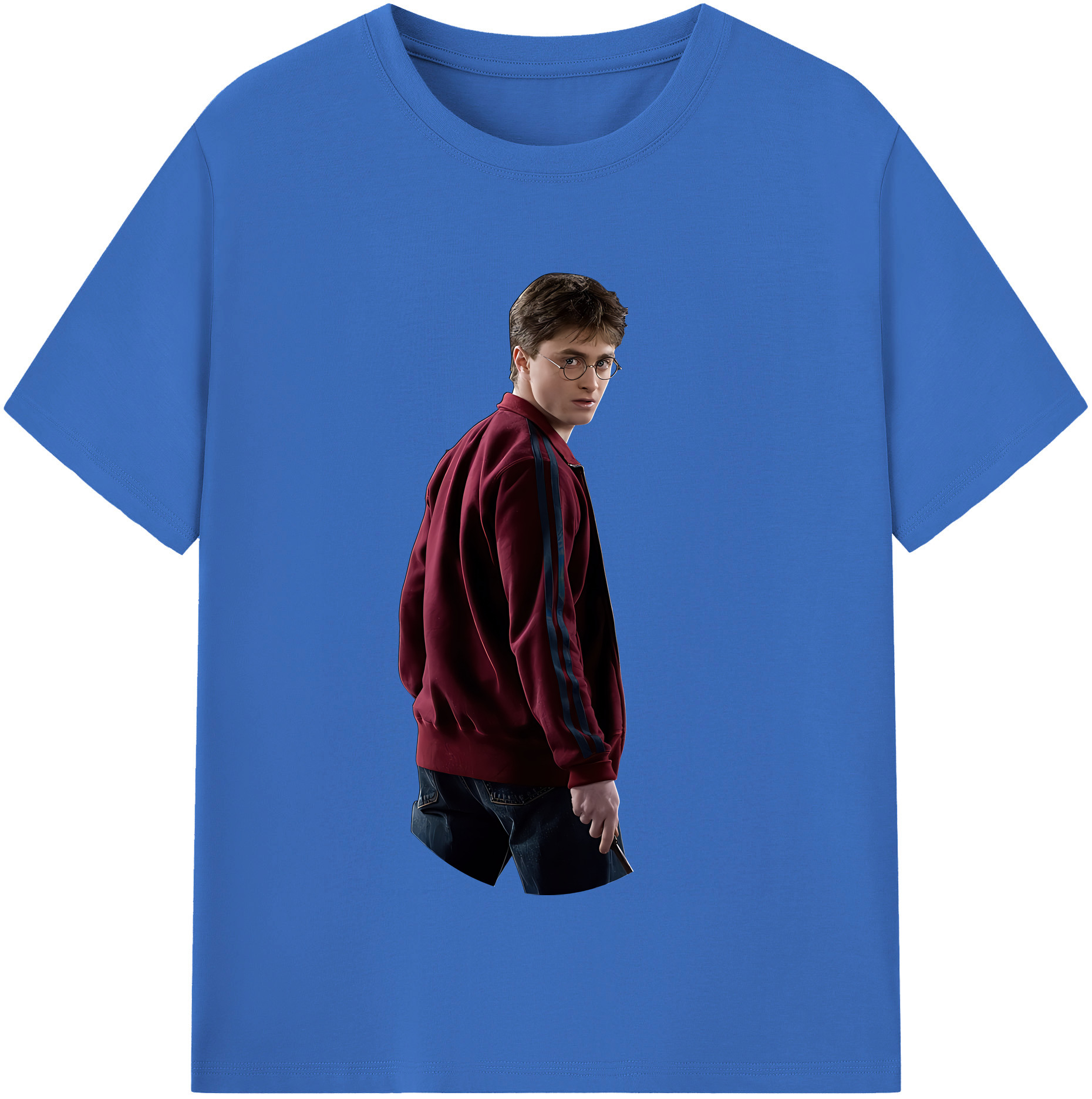 （画像用） Harry Potter ハリー・ポッターシリーズ 綿100％半袖Tシャツ（フロントプリント）
