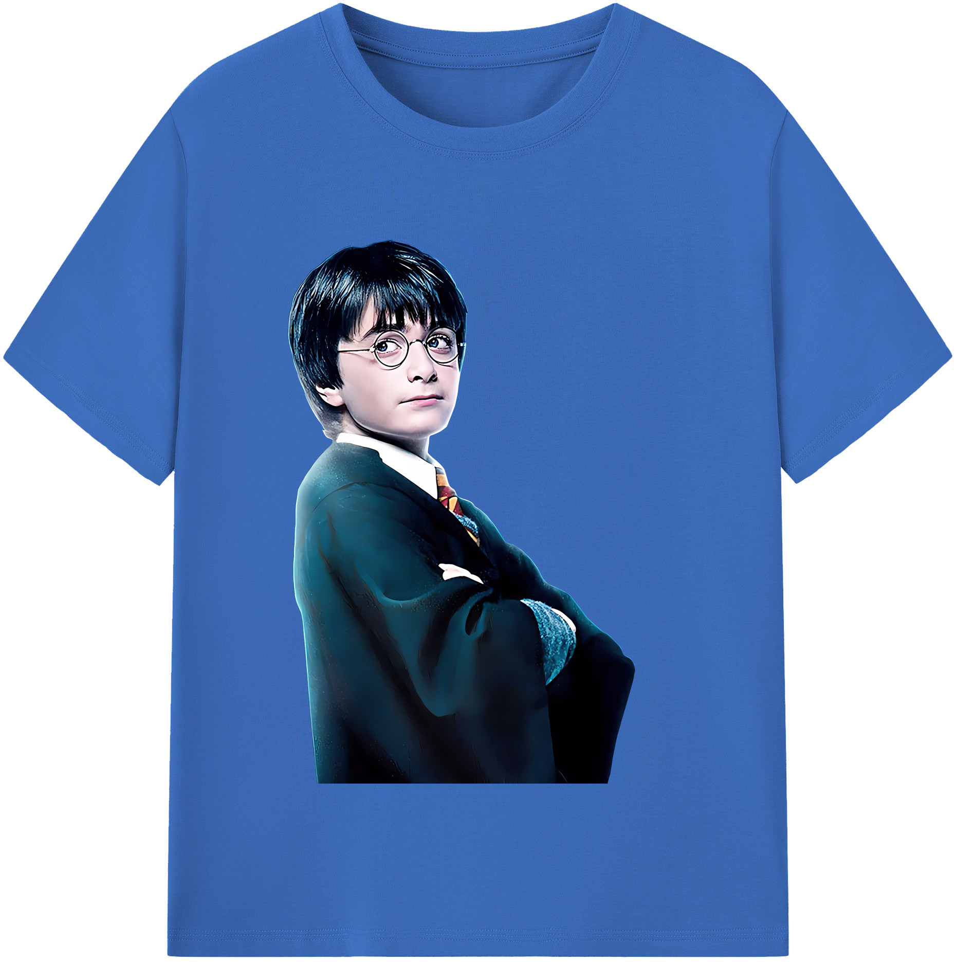 （画像用） Harry Potter ハリー・ポッターシリーズ 綿100％半袖Tシャツ（フロントプリント）