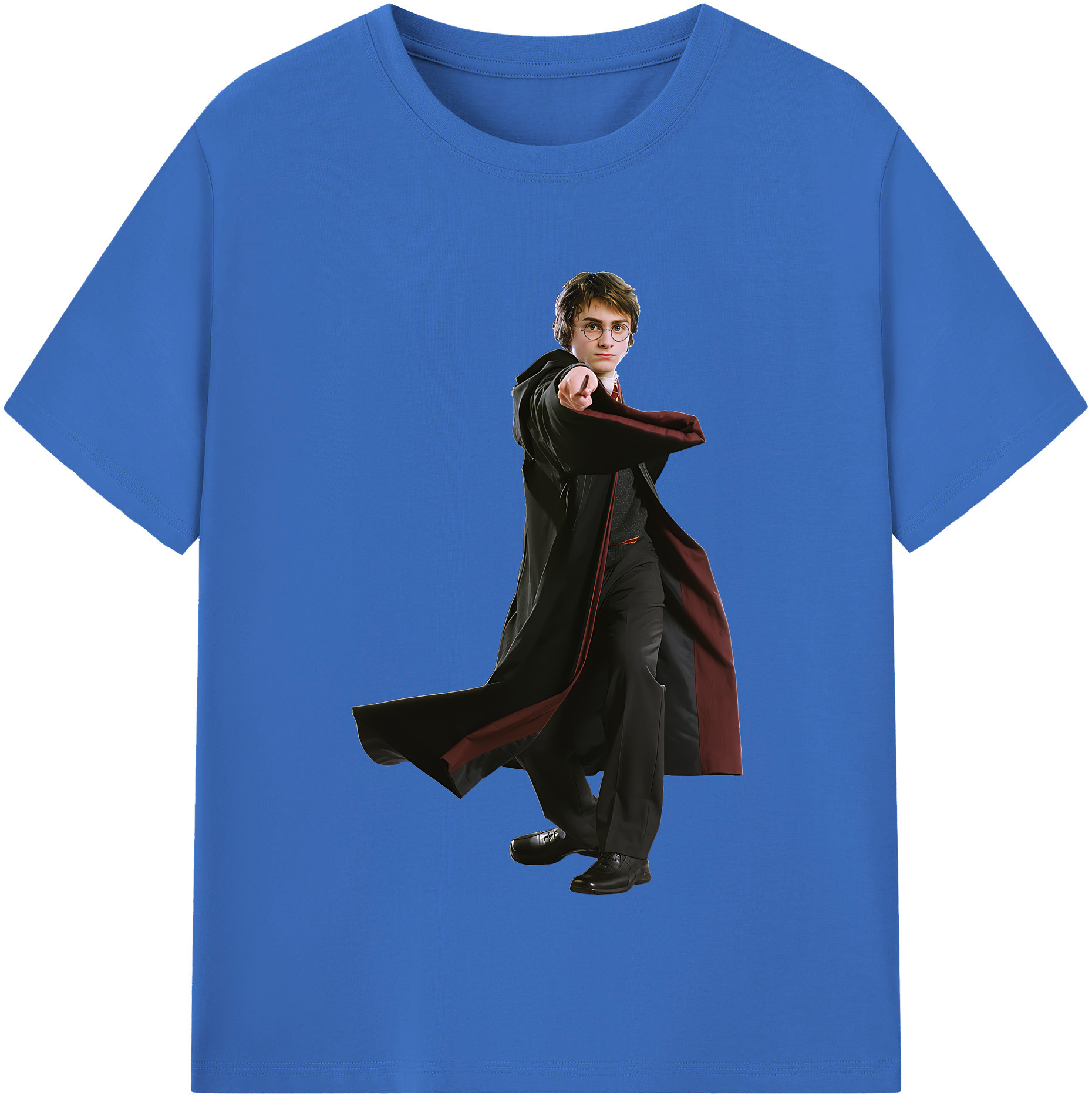 （画像用） Harry Potter ハリー・ポッターシリーズ 綿100％半袖Tシャツ（フロントプリント）
