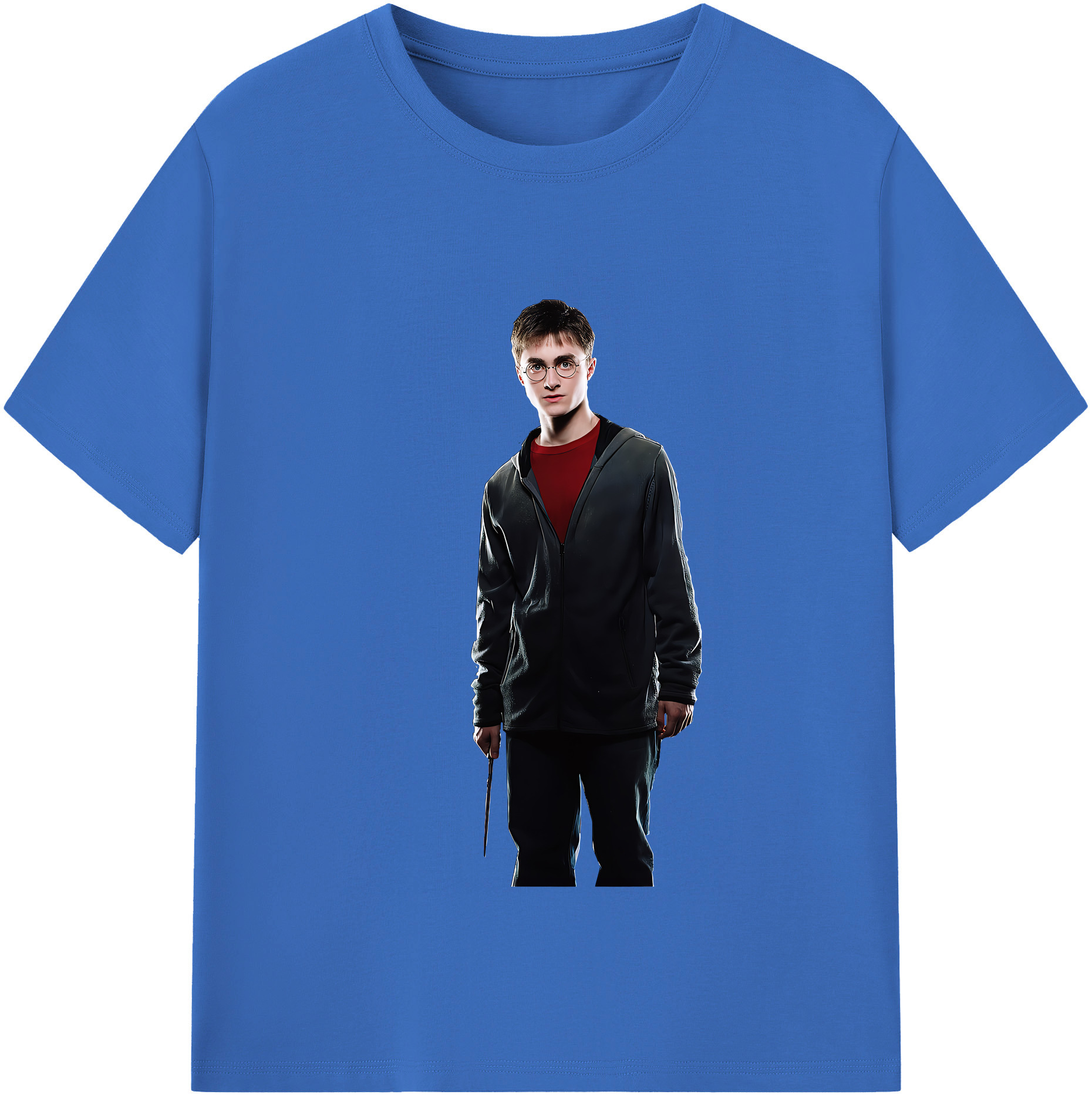 （画像用） Harry Potter ハリー・ポッターシリーズ 綿100％半袖Tシャツ（フロントプリント）