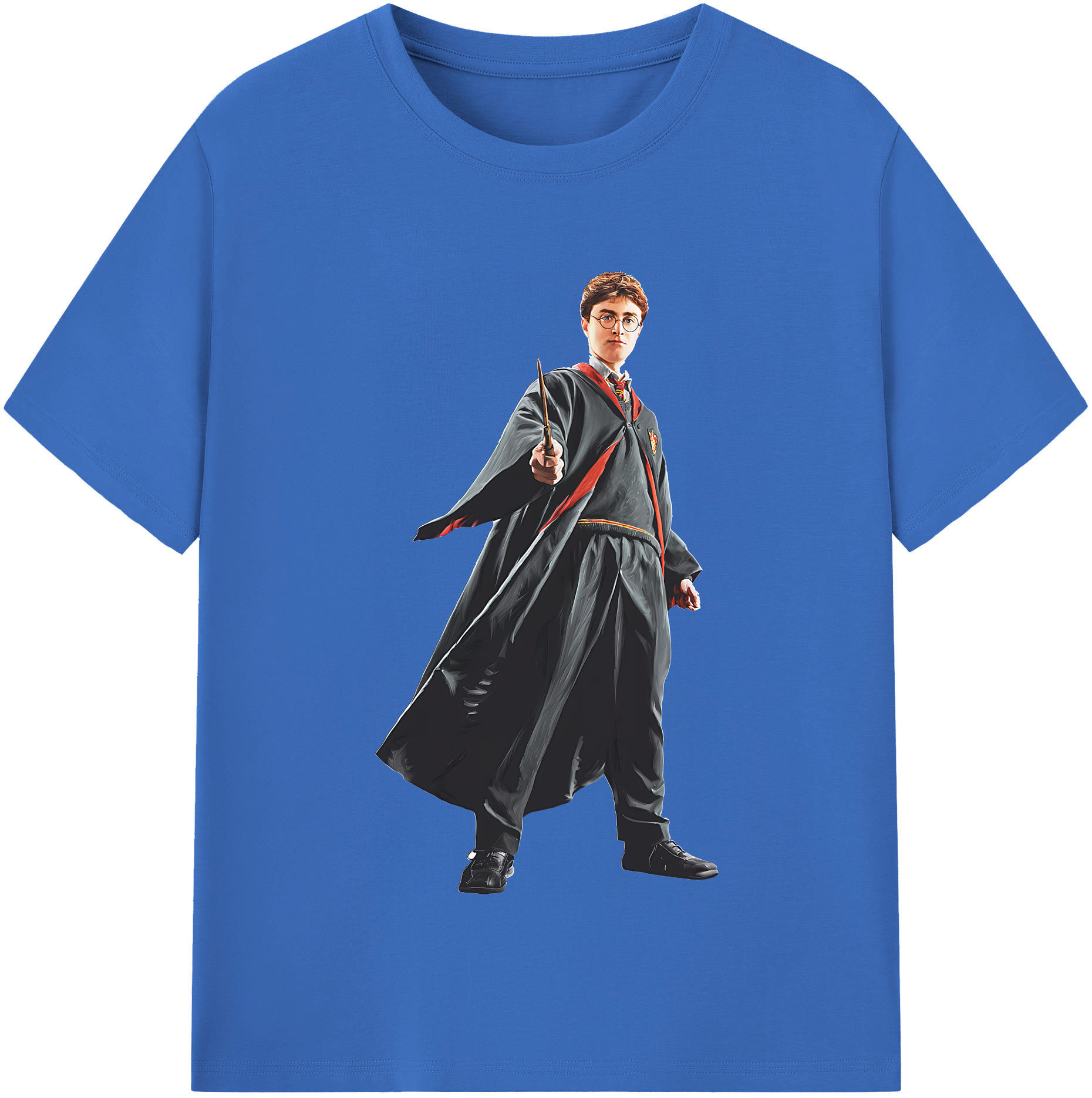 （画像用） Harry Potter ハリー・ポッターシリーズ 綿100％半袖Tシャツ（フロントプリント）