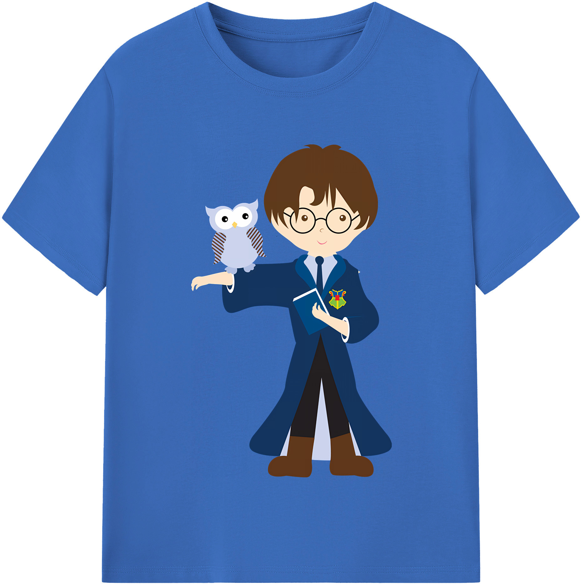 （画像用） Harry Potter ハリー・ポッターシリーズ 綿100％半袖Tシャツ（フロントプリント）