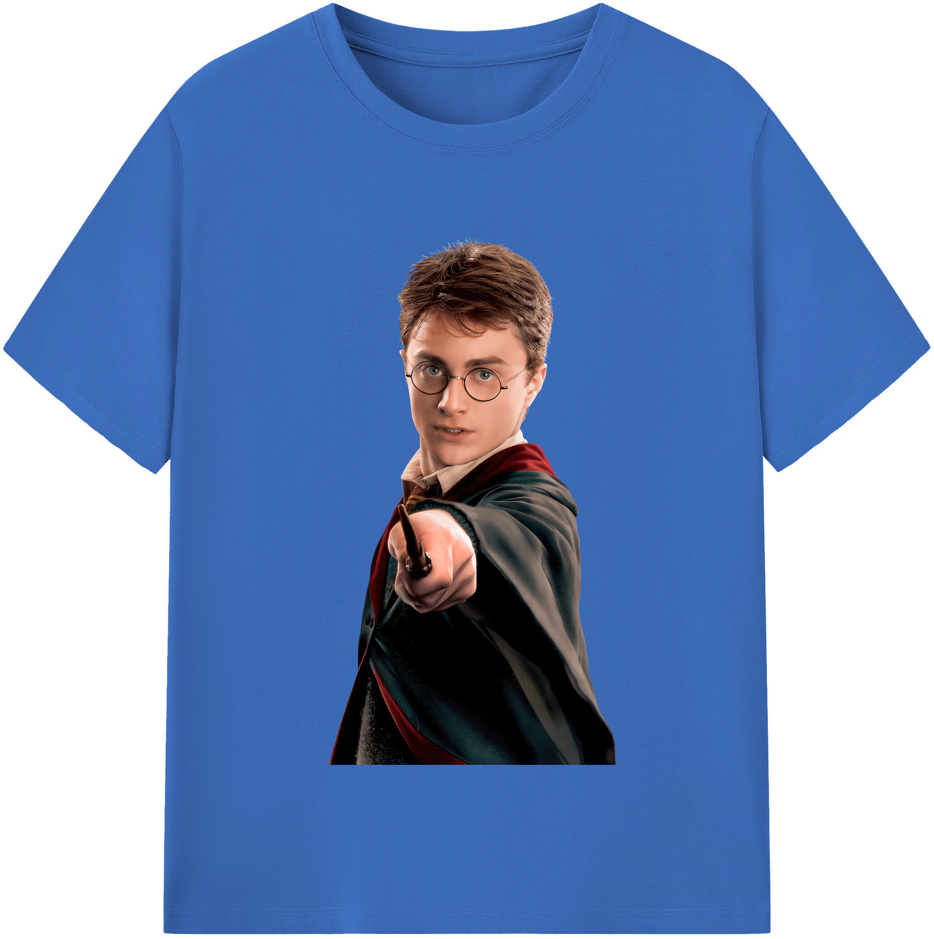 （画像用） Harry Potter ハリー・ポッターシリーズ 綿100％半袖Tシャツ（フロントプリント）