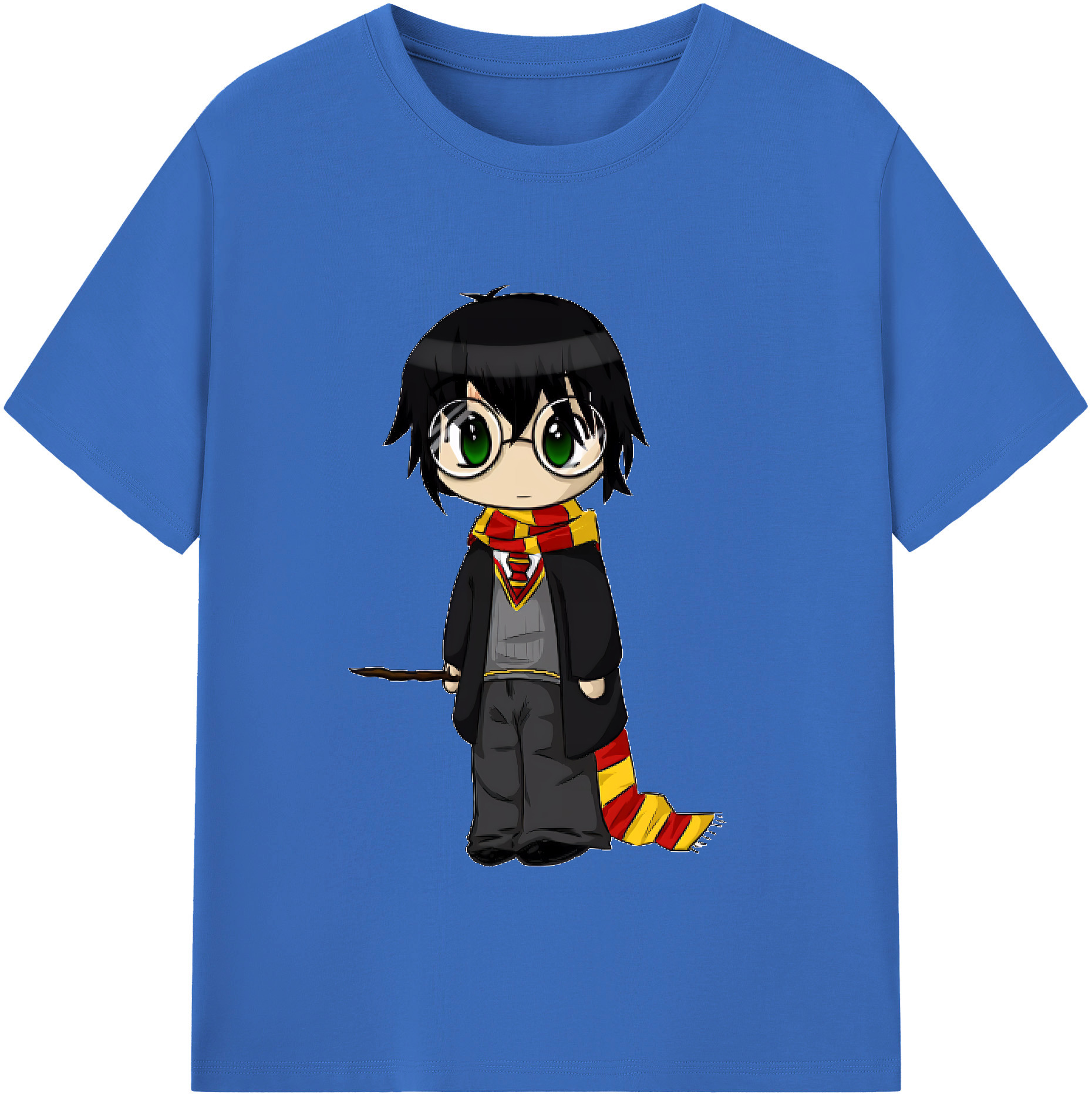 （画像用） Harry Potter ハリー・ポッターシリーズ 綿100％半袖Tシャツ（フロントプリント）