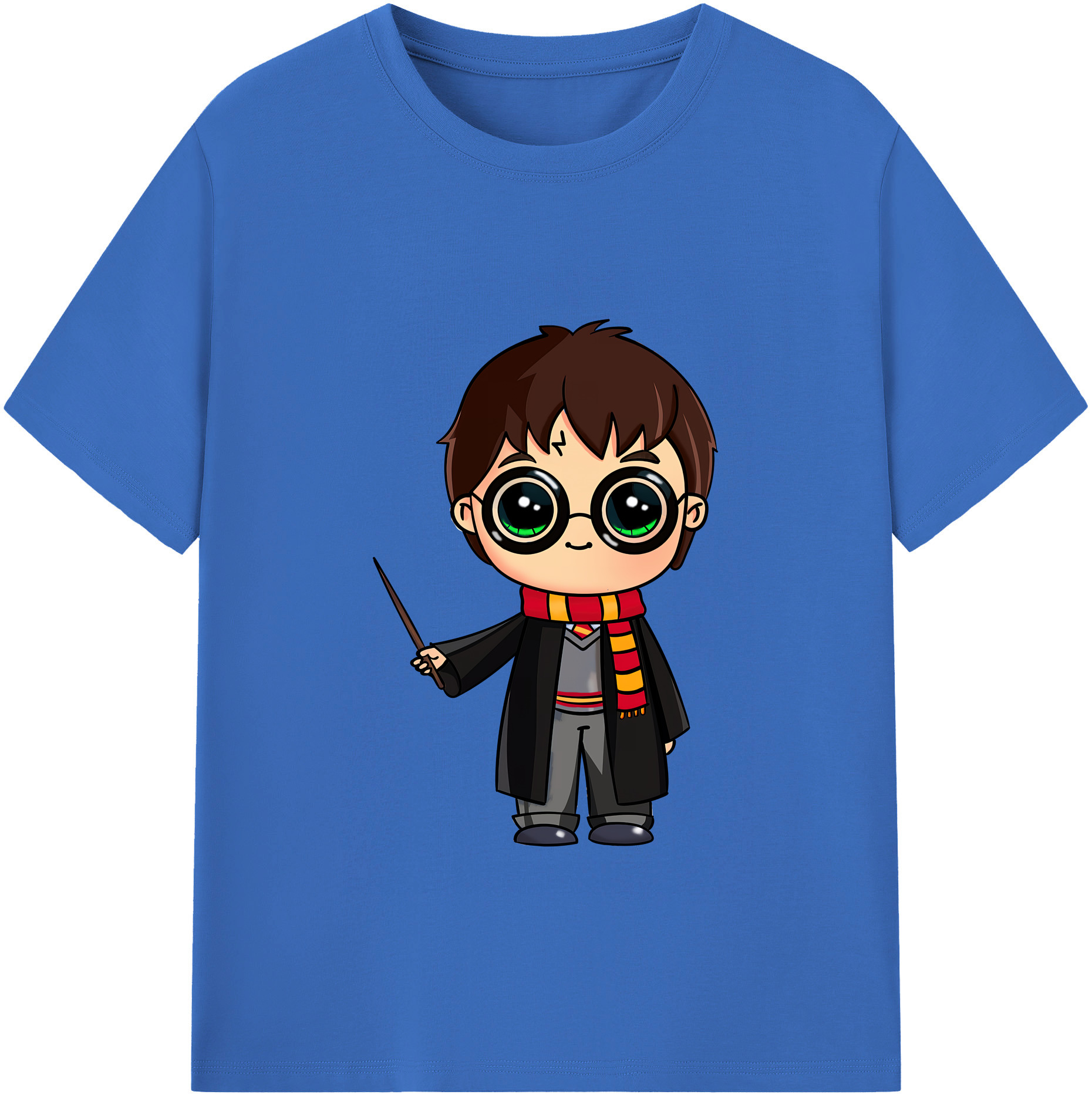 （画像用） Harry Potter ハリー・ポッターシリーズ 綿100％半袖Tシャツ（フロントプリント）