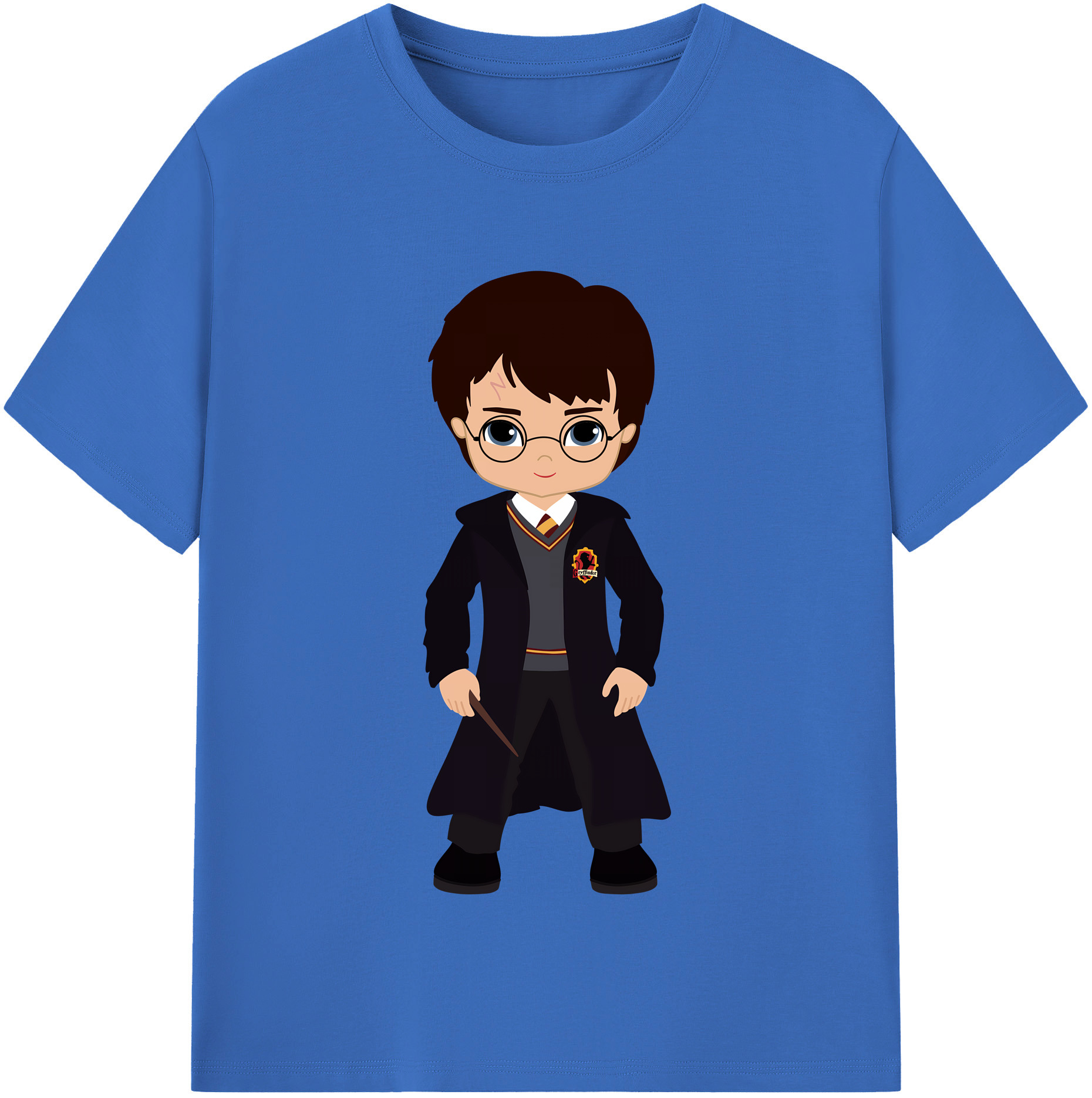 （画像用） Harry Potter ハリー・ポッターシリーズ 綿100％半袖Tシャツ（フロントプリント）