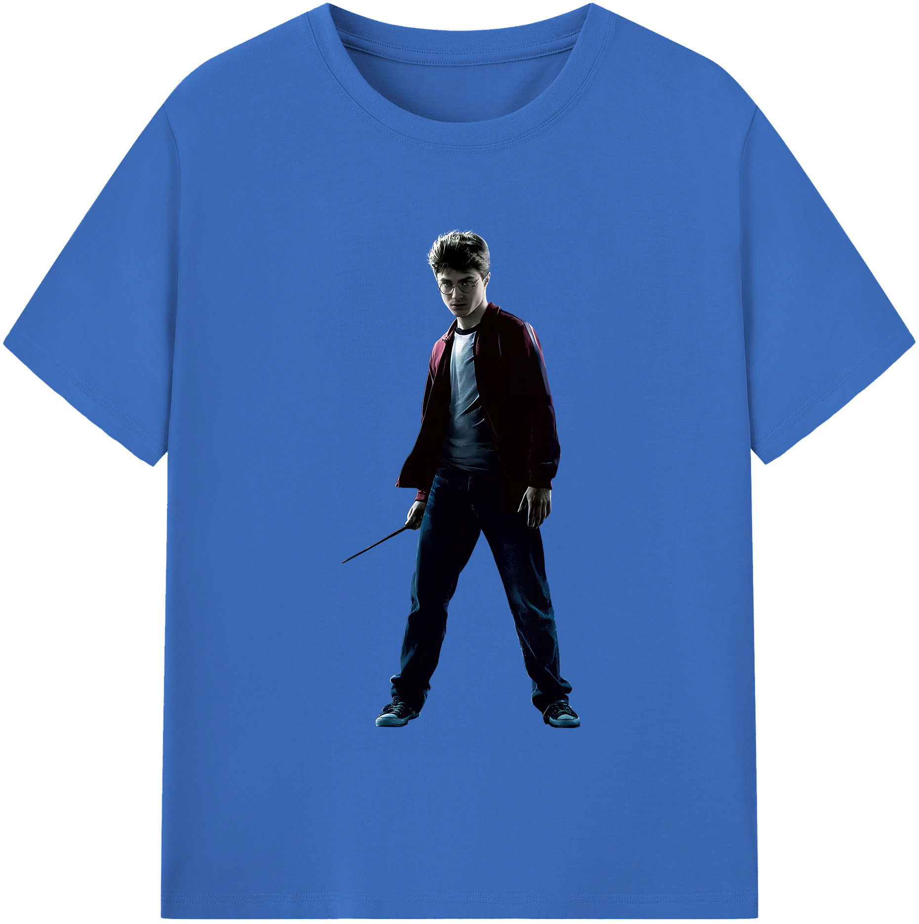 （画像用） Harry Potter ハリー・ポッターシリーズ 綿100％半袖Tシャツ（フロントプリント）
