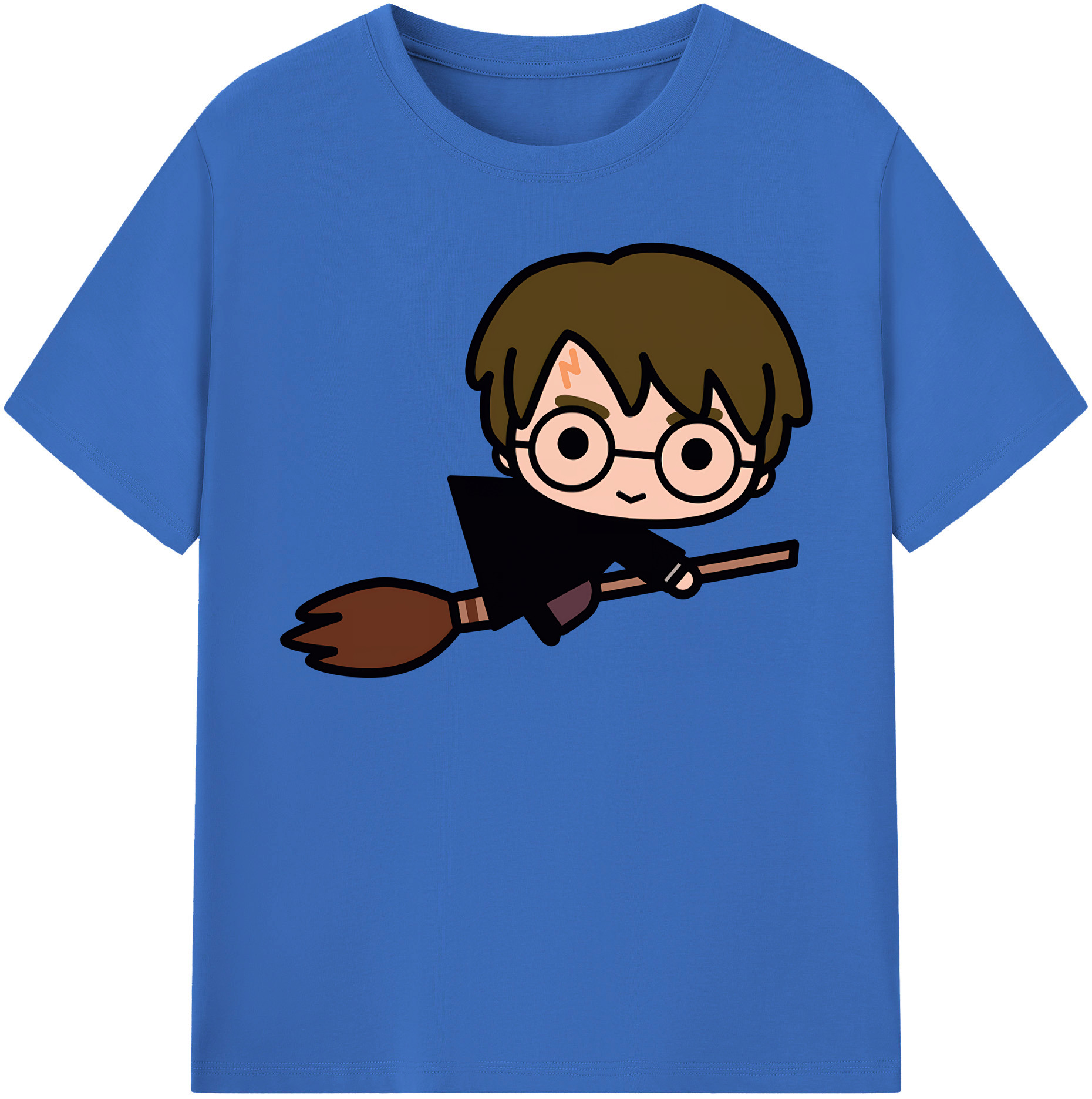（画像用） Harry Potter ハリー・ポッターシリーズ 綿100％半袖Tシャツ（フロントプリント）