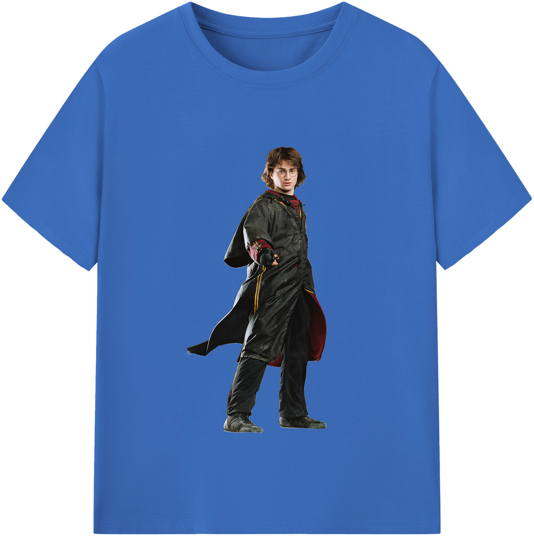 （画像用） Harry Potter ハリー・ポッターシリーズ 綿100％半袖Tシャツ（フロントプリント）
