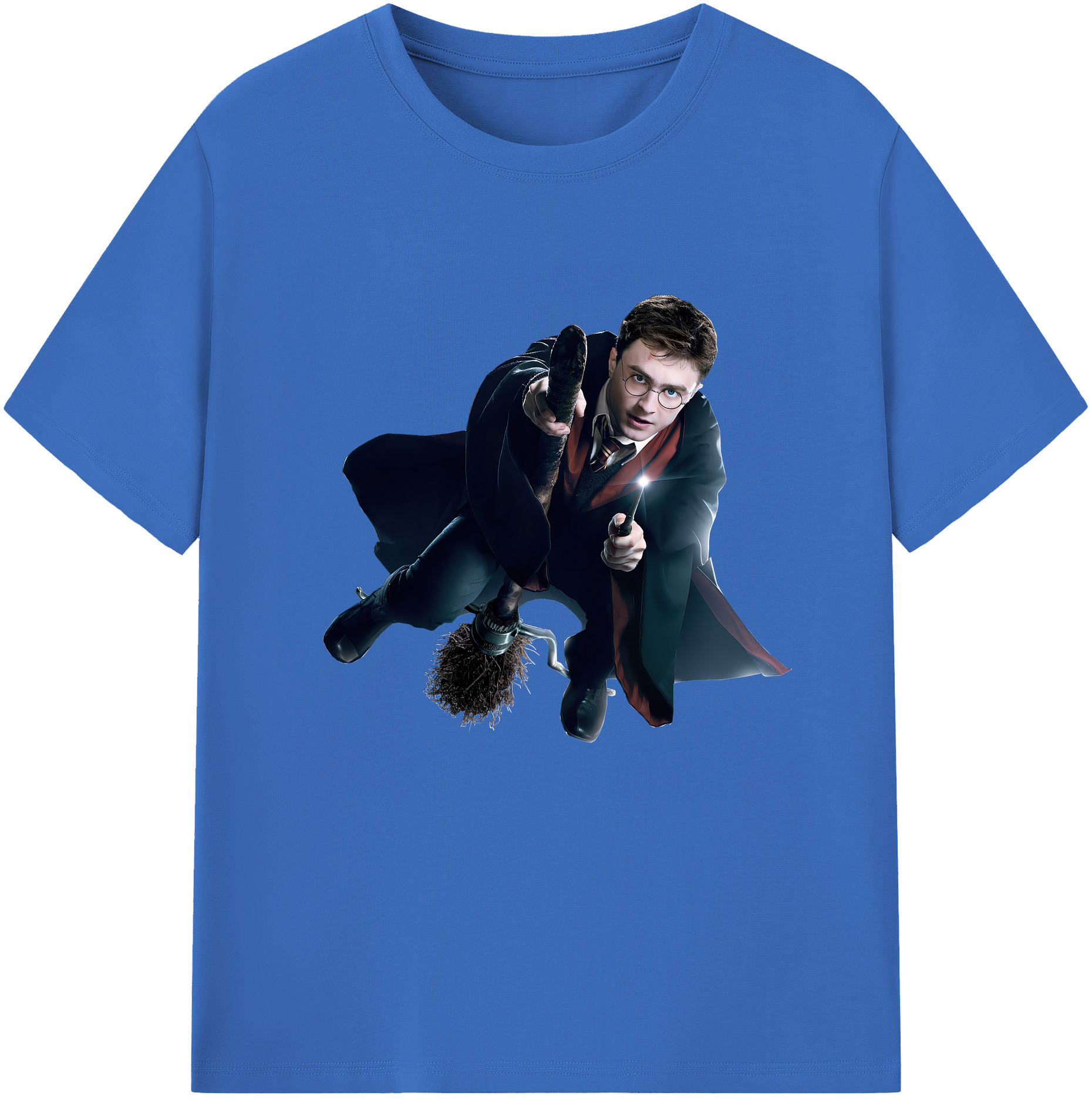 （画像用） Harry Potter ハリー・ポッターシリーズ 綿100％半袖Tシャツ（フロントプリント）