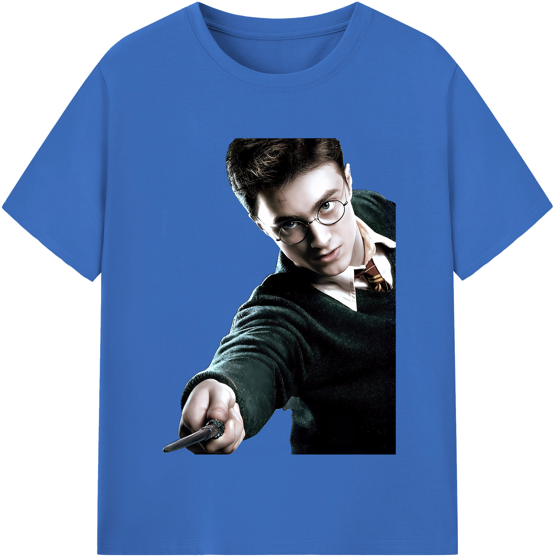 （画像用） Harry Potter ハリー・ポッターシリーズ 綿100％半袖Tシャツ（フロントプリント）