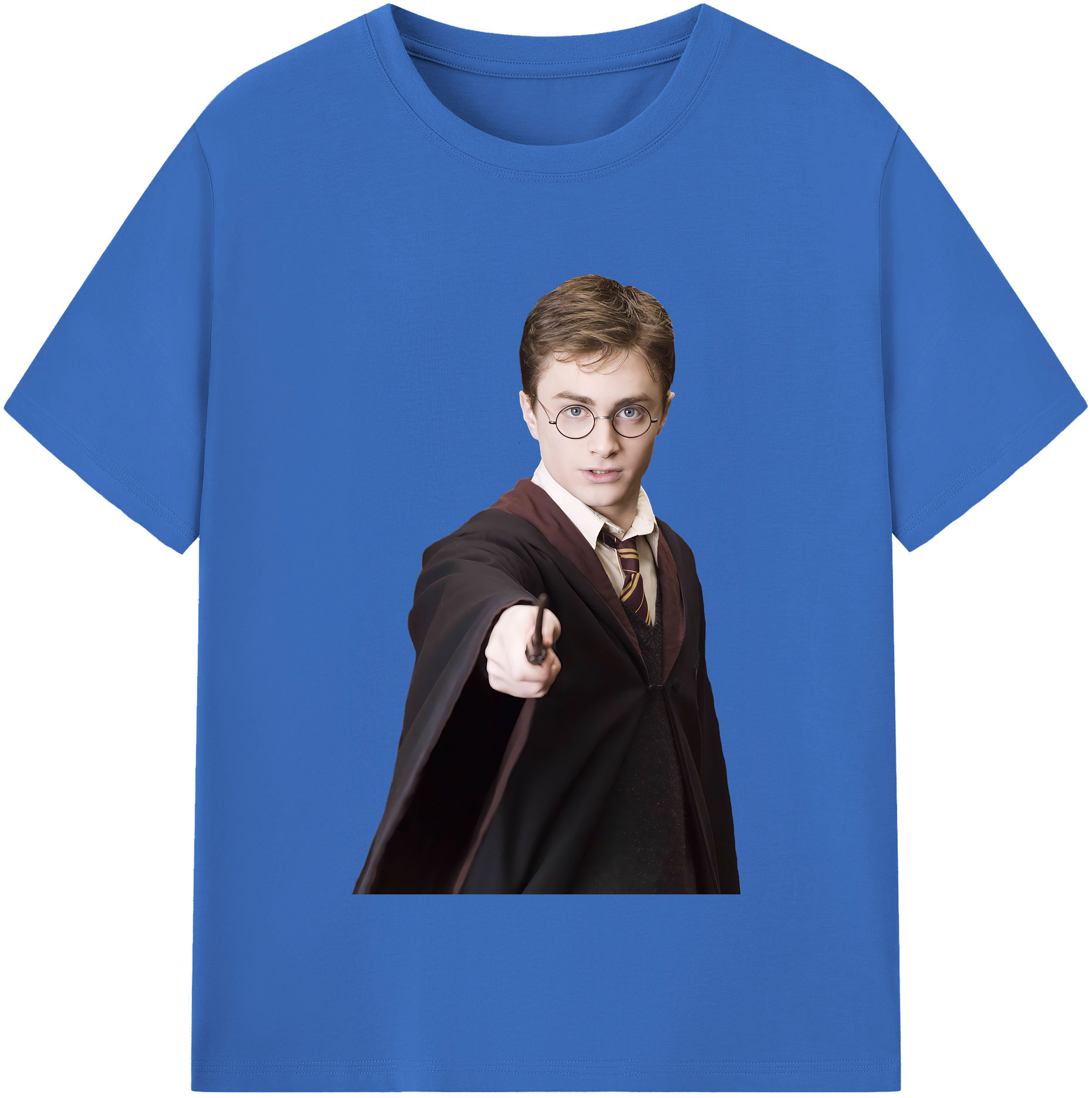 （画像用） Harry Potter ハリー・ポッターシリーズ 綿100％半袖Tシャツ（フロントプリント）
