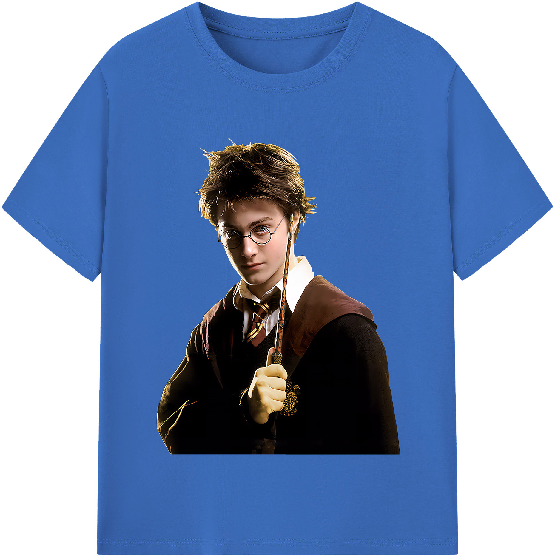 （画像用） Harry Potter ハリー・ポッターシリーズ 綿100％半袖Tシャツ（フロントプリント）