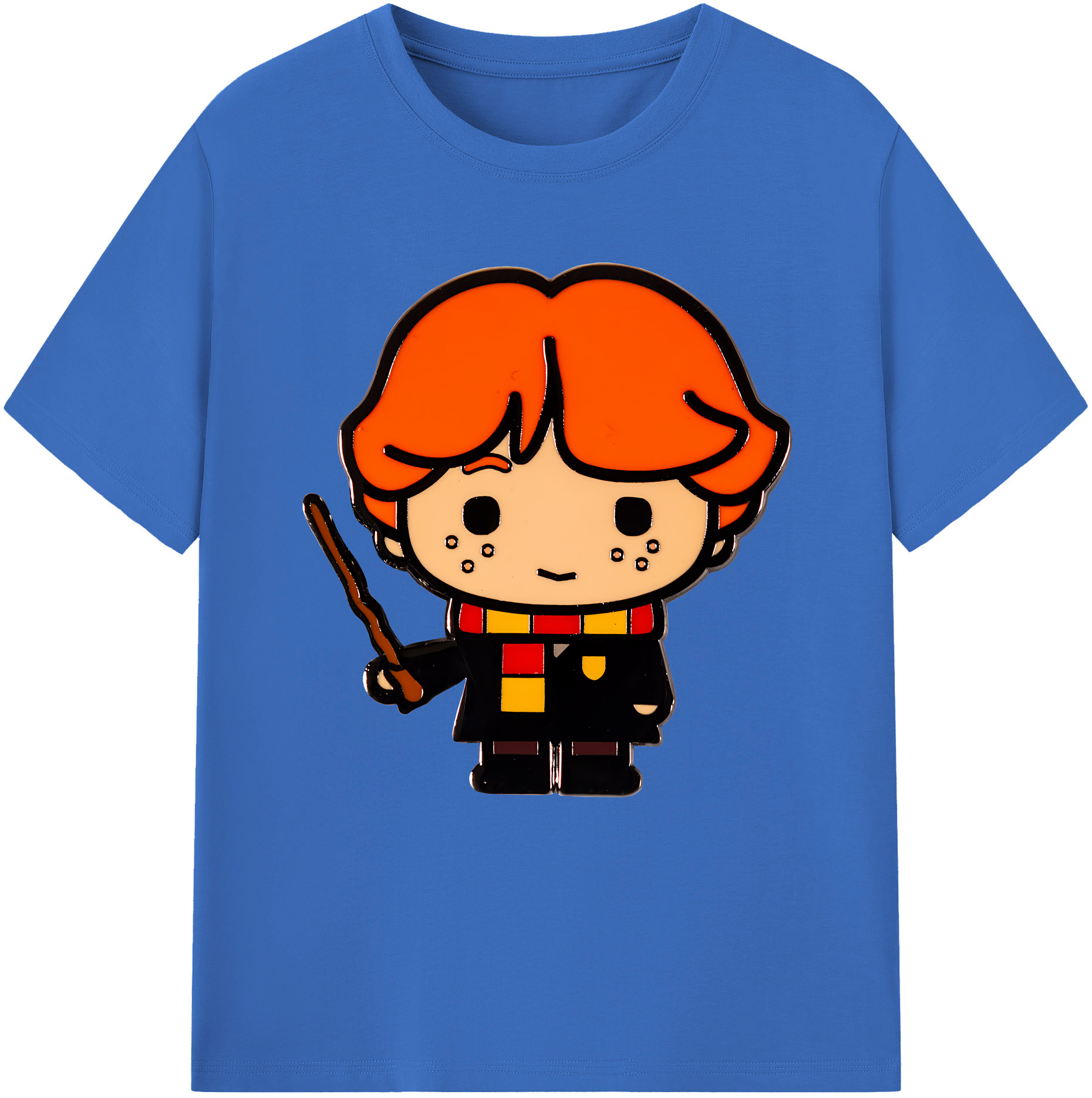 （画像用） Harry Potter ハリー・ポッターシリーズ 綿100％半袖Tシャツ（フロントプリント）