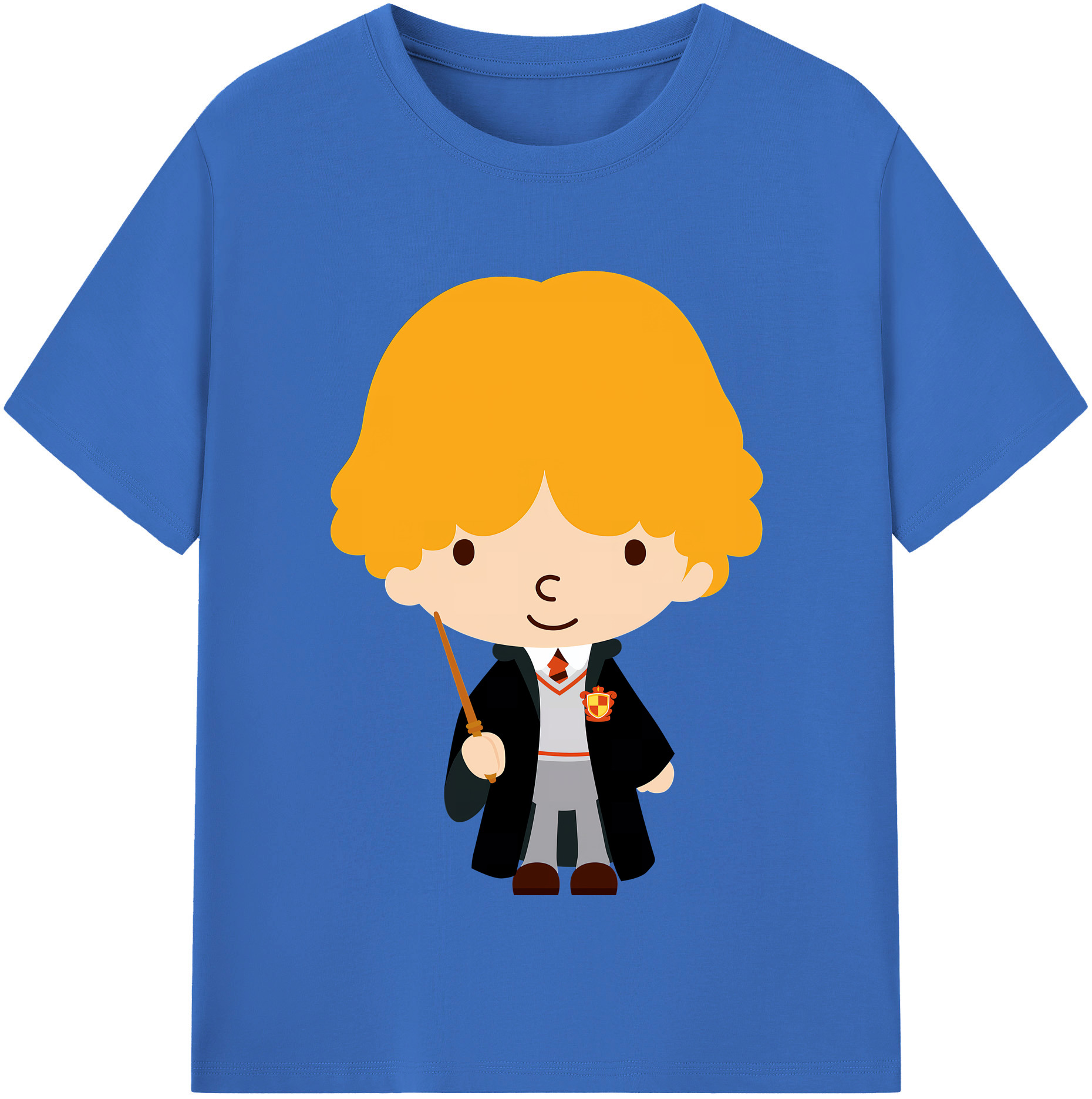 （画像用） Harry Potter ハリー・ポッターシリーズ 綿100％半袖Tシャツ（フロントプリント）