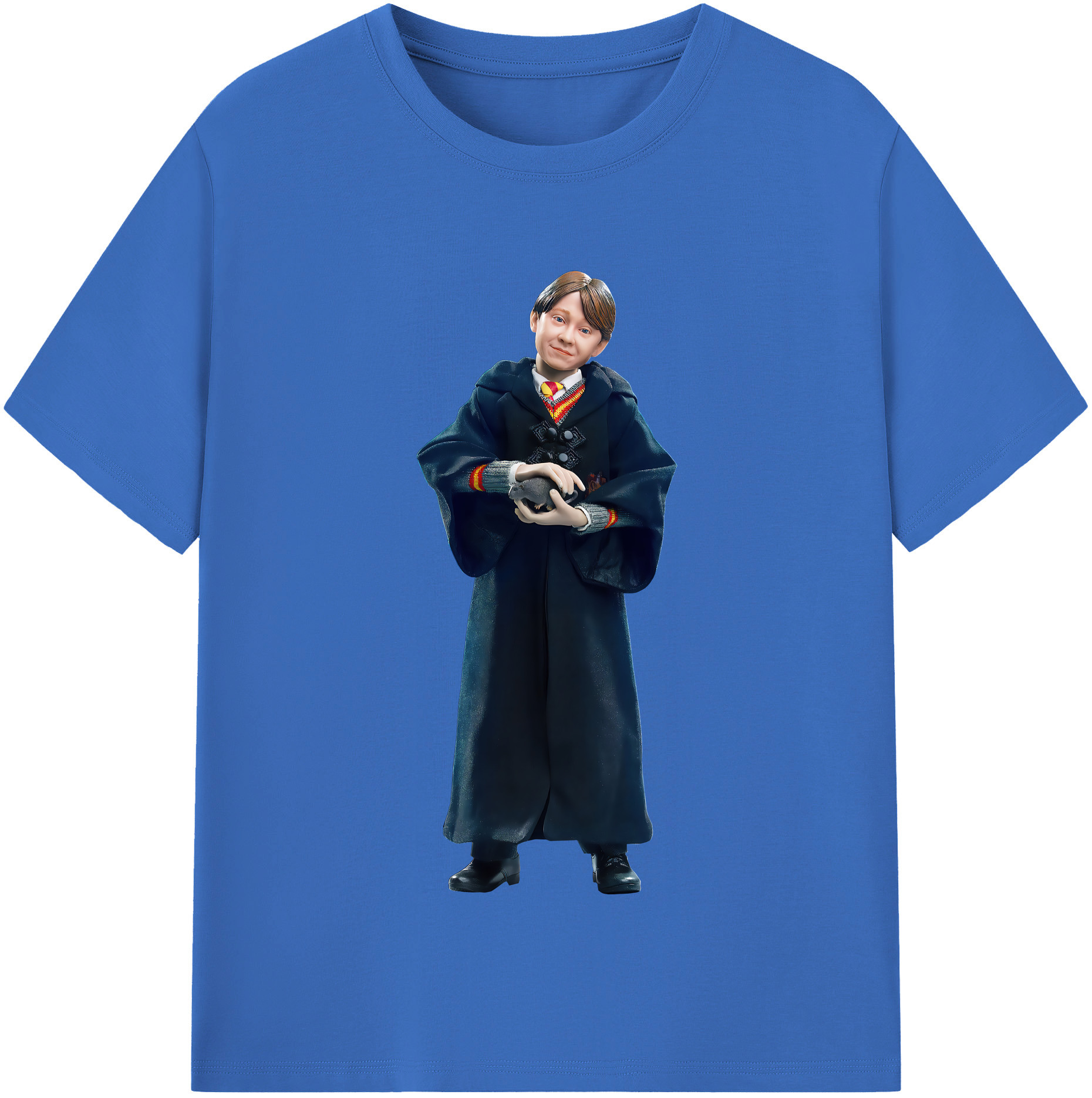 （画像用） Harry Potter ハリー・ポッターシリーズ 綿100％半袖Tシャツ（フロントプリント）