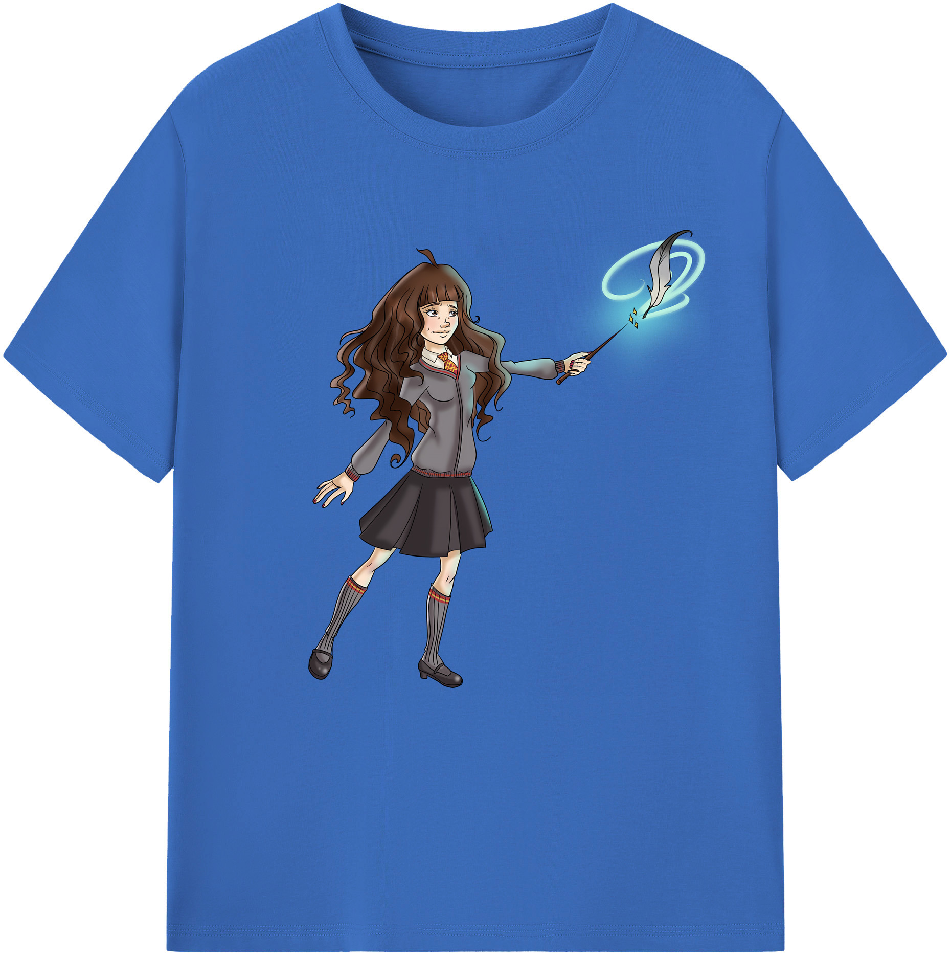 （画像用） Harry Potter ハリー・ポッターシリーズ 綿100％半袖Tシャツ（フロントプリント）