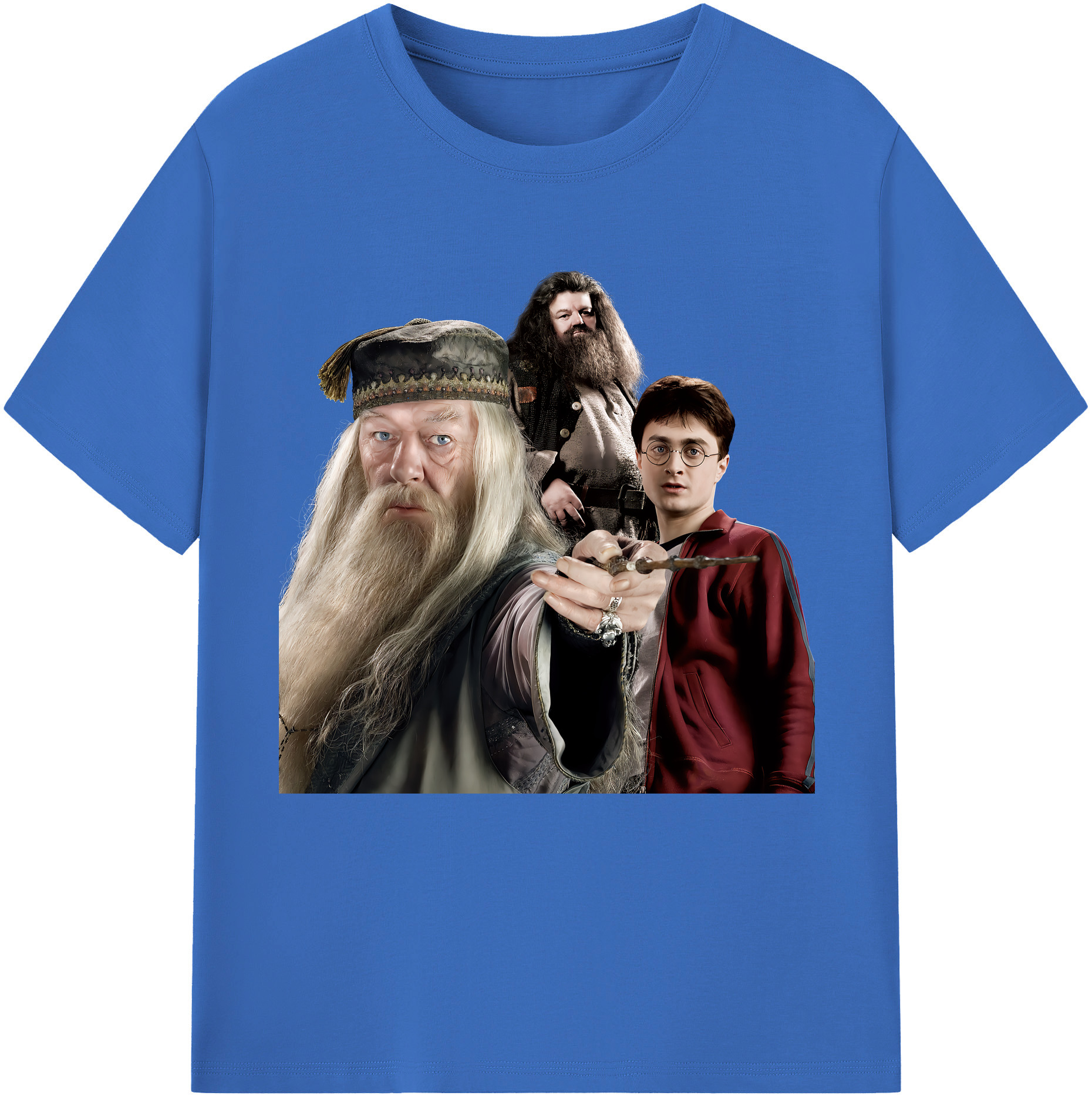 （画像用） Harry Potter ハリー・ポッターシリーズ 綿100％半袖Tシャツ（フロントプリント）