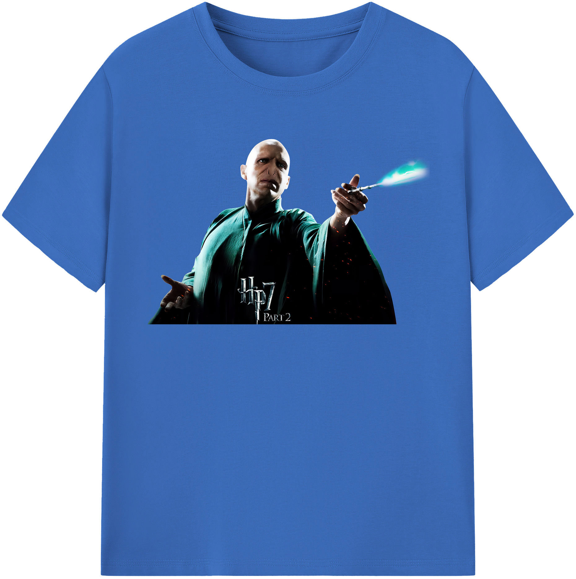 （画像用） Harry Potter ハリー・ポッターシリーズ 綿100％半袖Tシャツ（フロントプリント）
