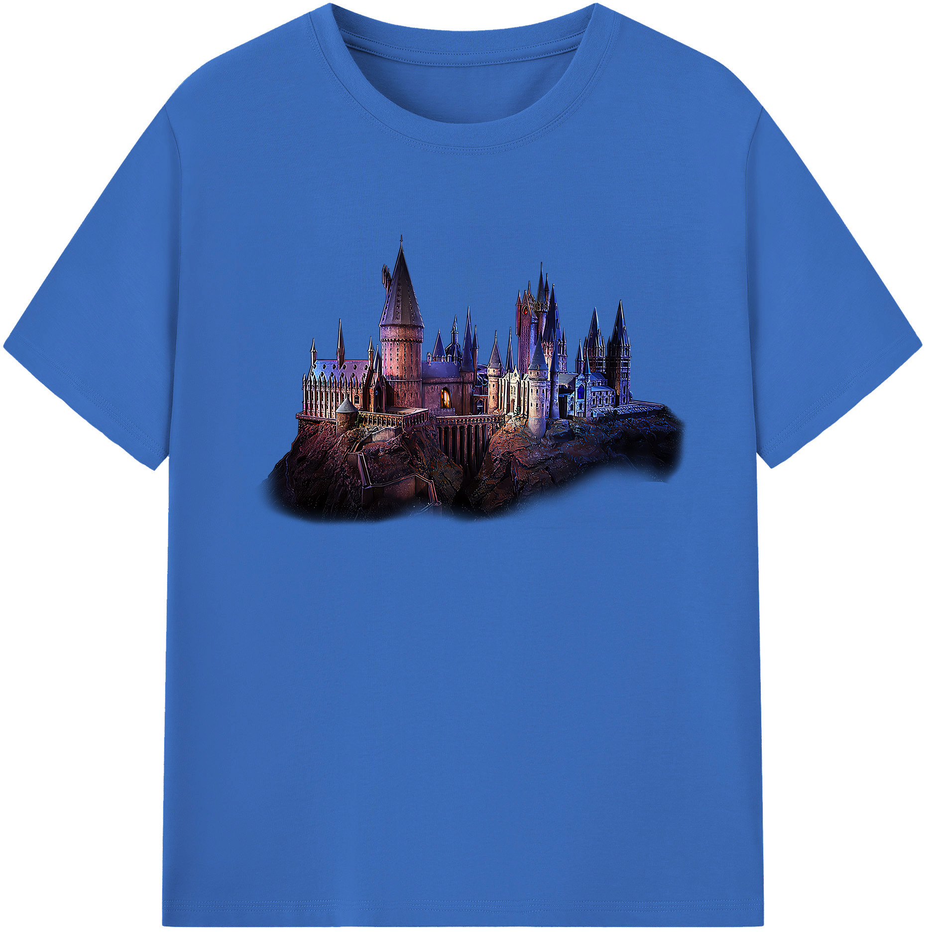（画像用） Harry Potter ハリー・ポッターシリーズ 綿100％半袖Tシャツ（フロントプリント）