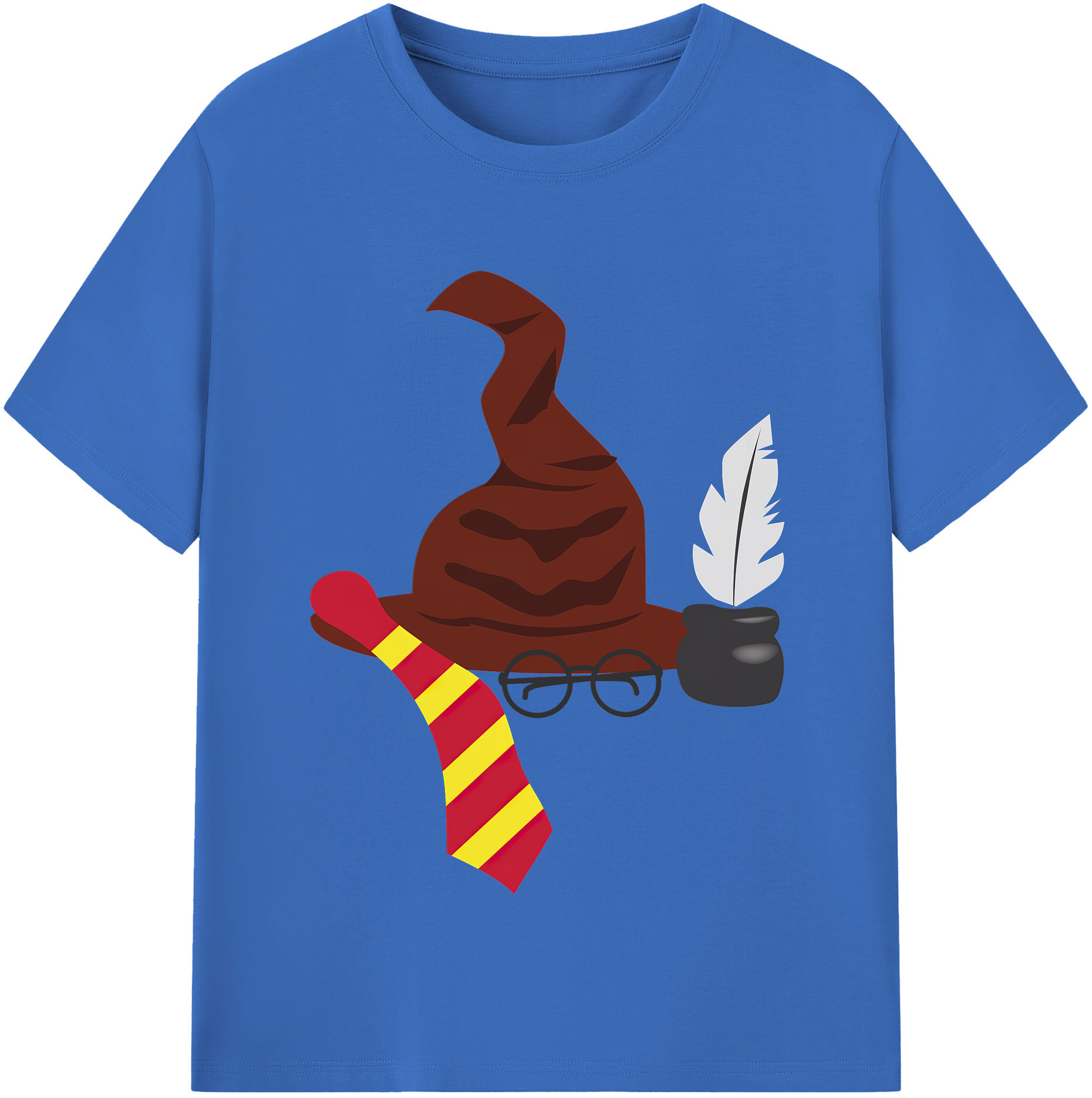 （画像用） Harry Potter ハリー・ポッターシリーズ 綿100％半袖Tシャツ（フロントプリント）