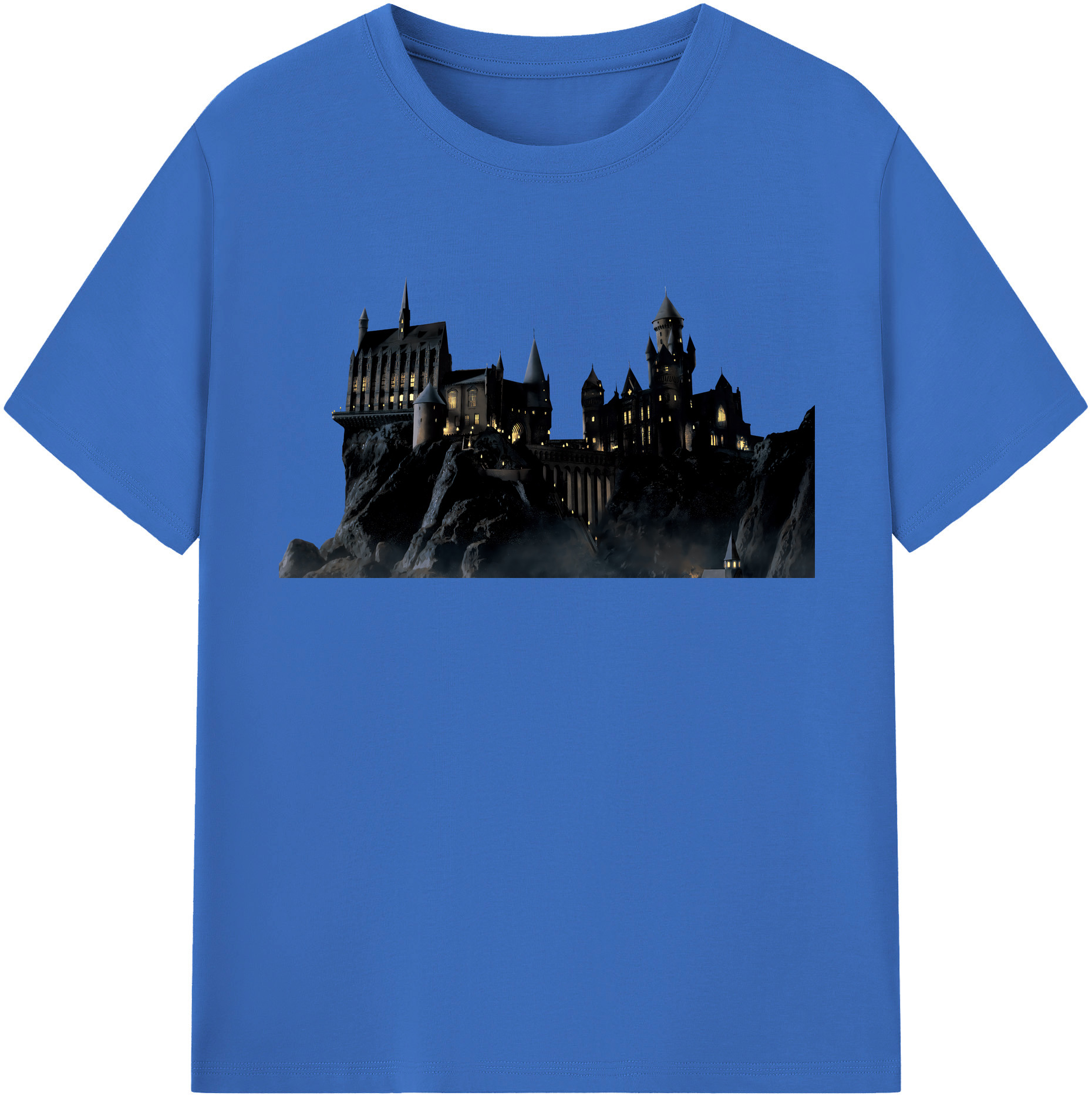（画像用） Harry Potter ハリー・ポッターシリーズ 綿100％半袖Tシャツ（フロントプリント）