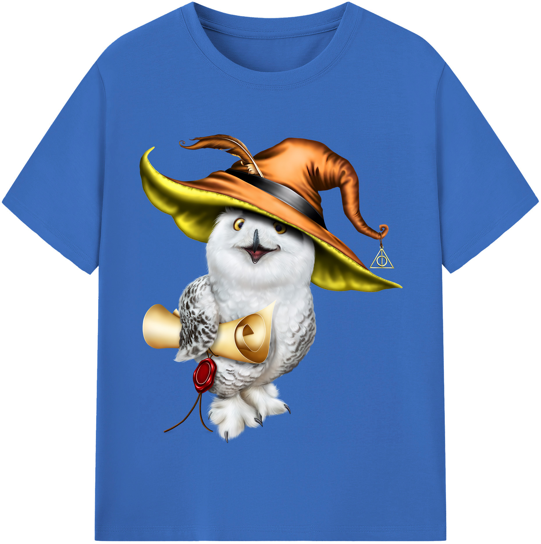（画像用） Harry Potter ハリー・ポッターシリーズ 綿100％半袖Tシャツ（フロントプリント）