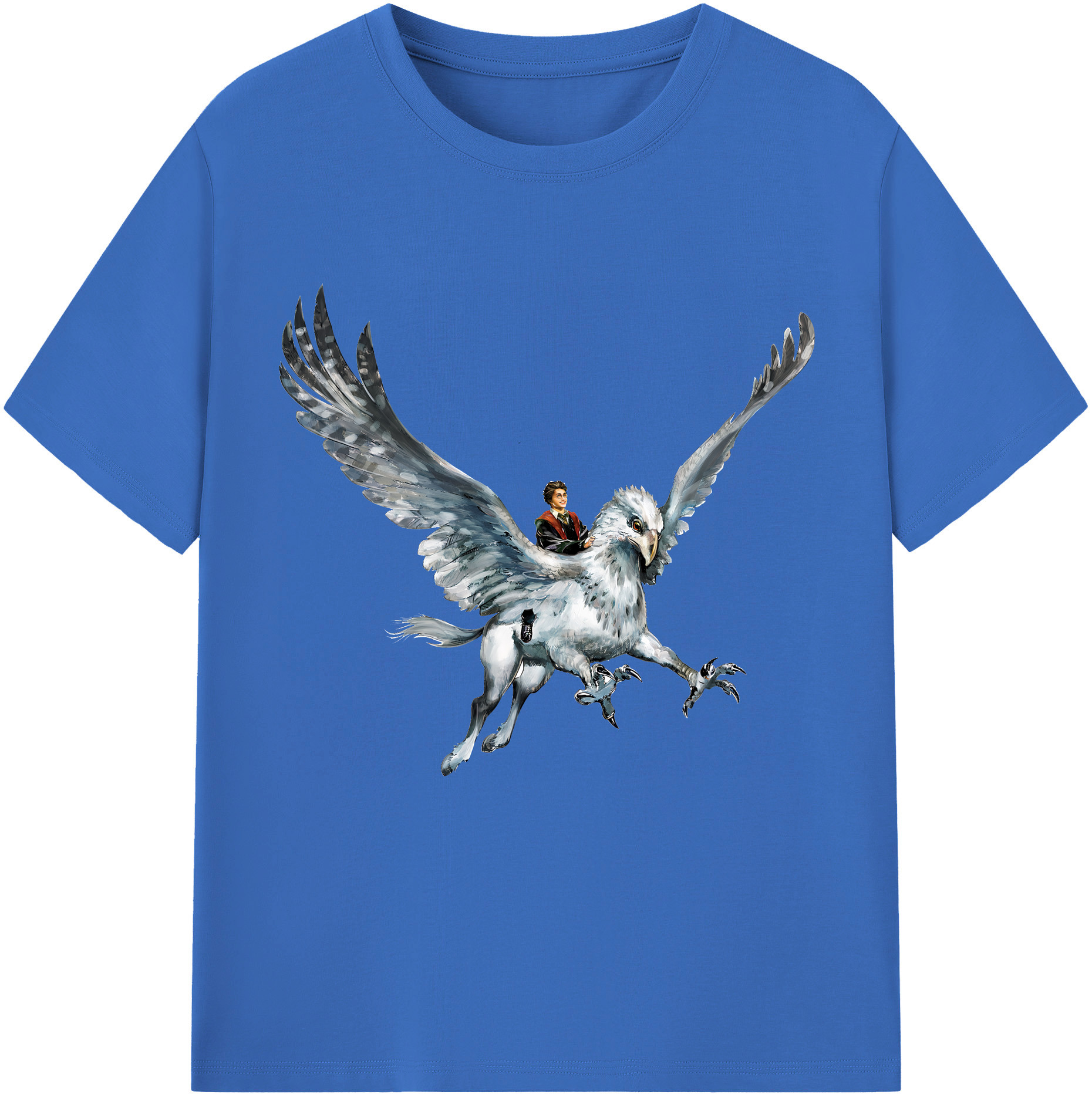 （画像用） Harry Potter ハリー・ポッターシリーズ 綿100％半袖Tシャツ（フロントプリント）