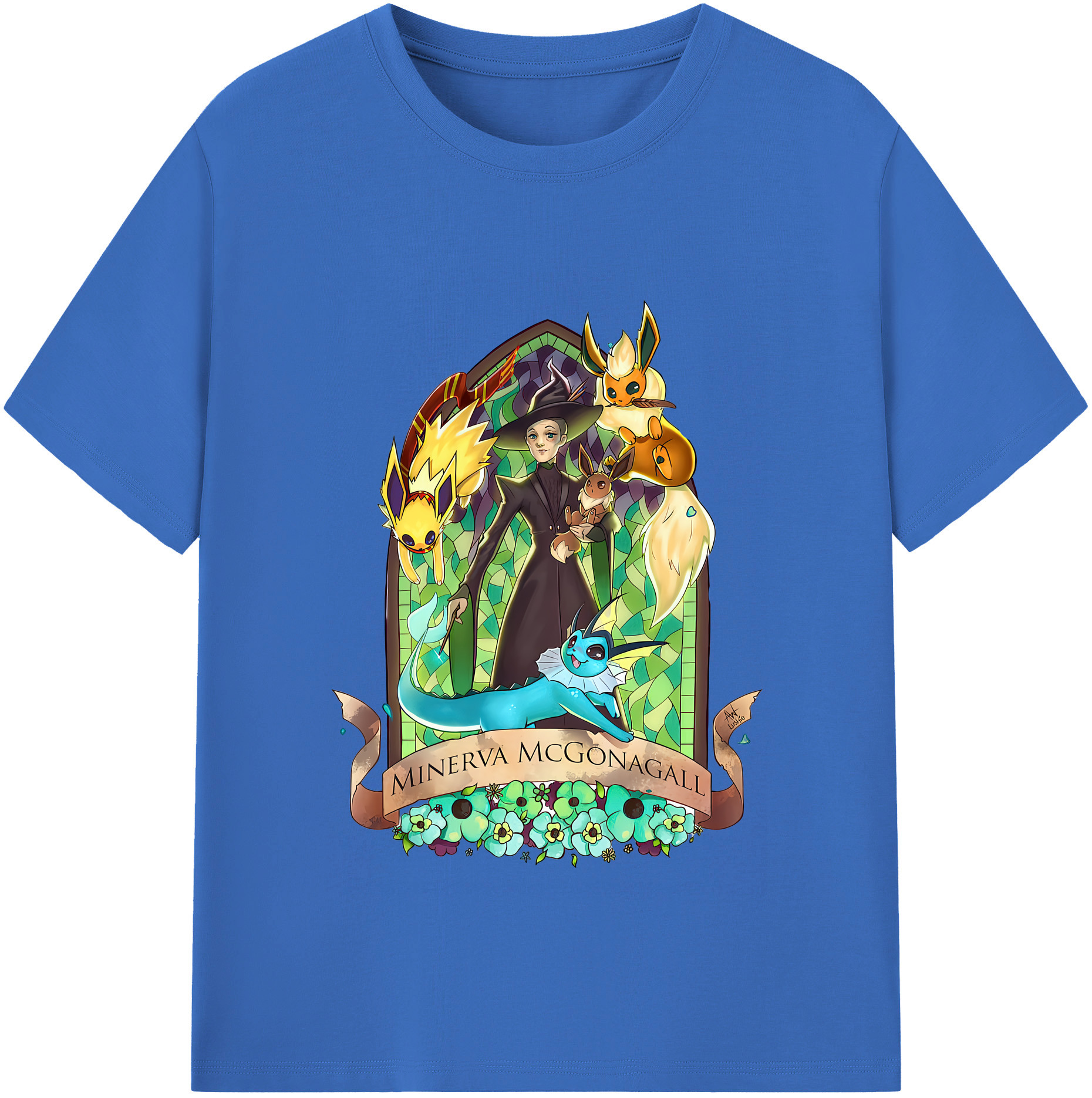 （画像用） Harry Potter ハリー・ポッターシリーズ 綿100％半袖Tシャツ（フロントプリント）