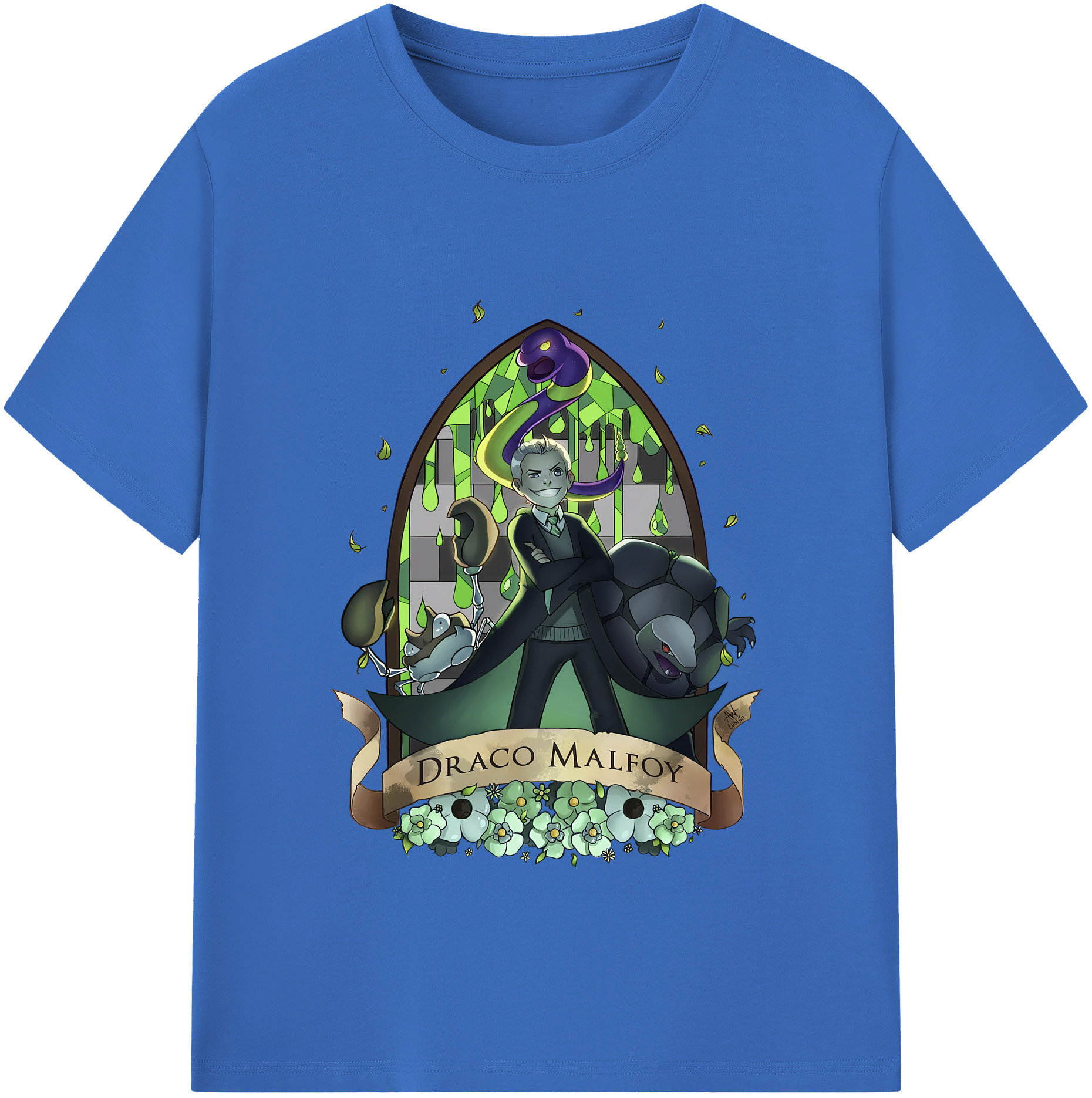 （画像用） Harry Potter ハリー・ポッターシリーズ 綿100％半袖Tシャツ（フロントプリント）