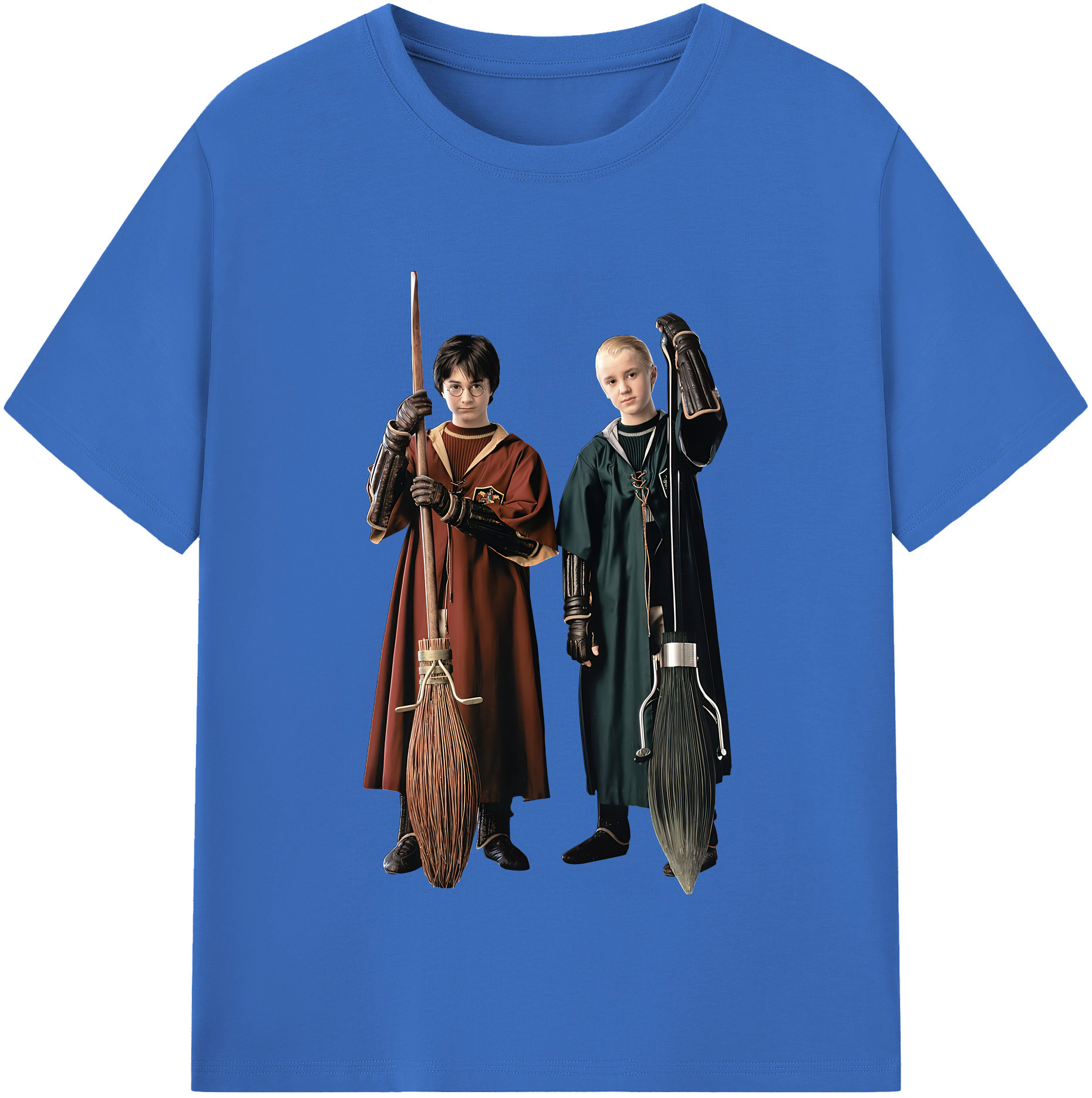 （画像用） Harry Potter ハリー・ポッターシリーズ 綿100％半袖Tシャツ（フロントプリント）