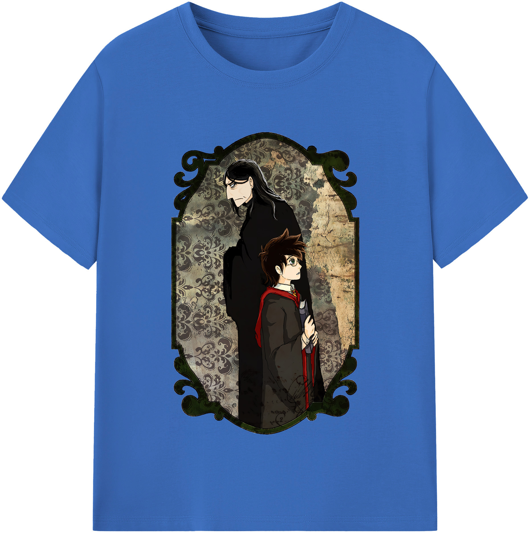 （画像用） Harry Potter ハリー・ポッターシリーズ 綿100％半袖Tシャツ（フロントプリント）