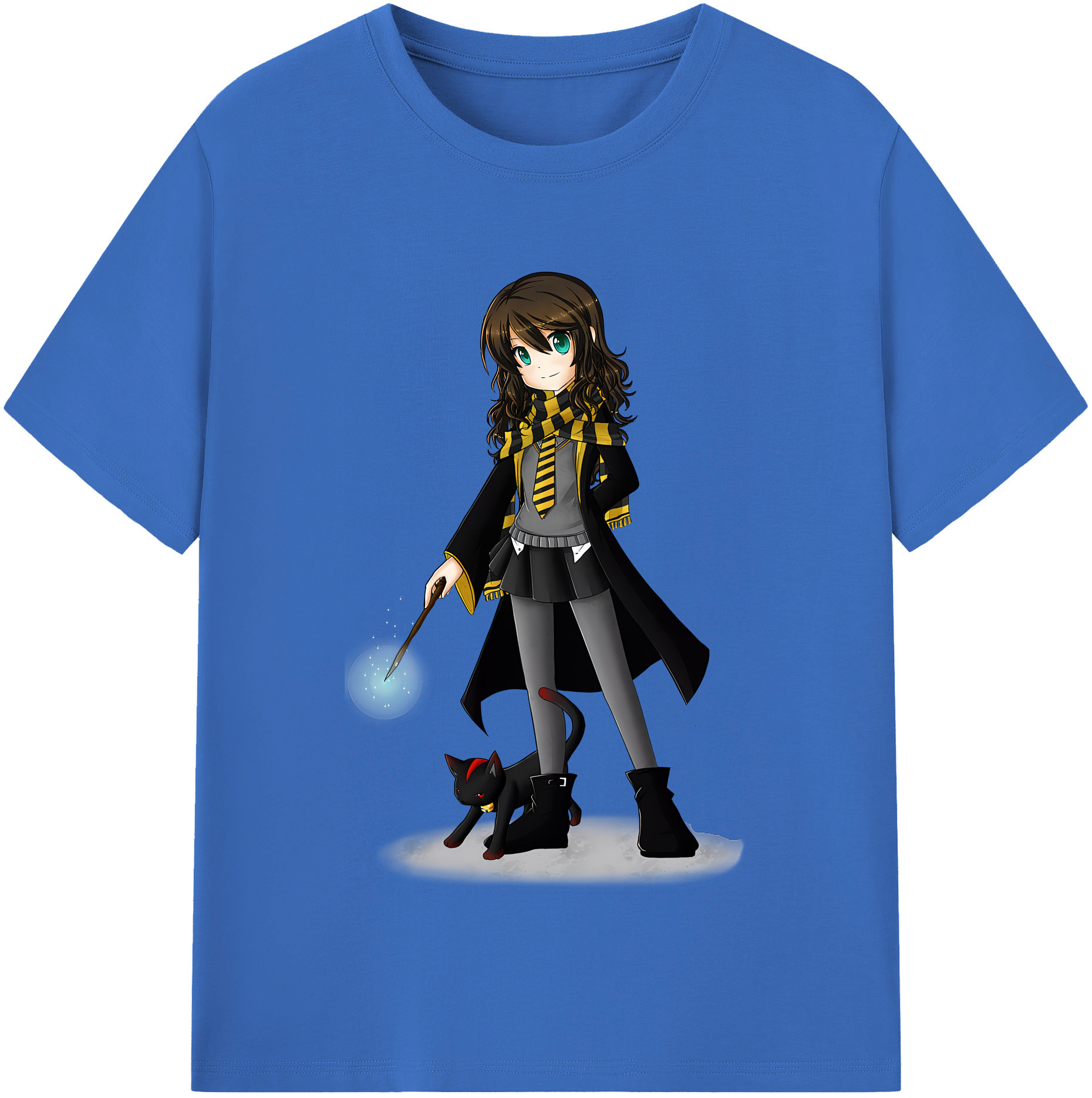 （画像用） Harry Potter ハリー・ポッターシリーズ 綿100％半袖Tシャツ（フロントプリント）