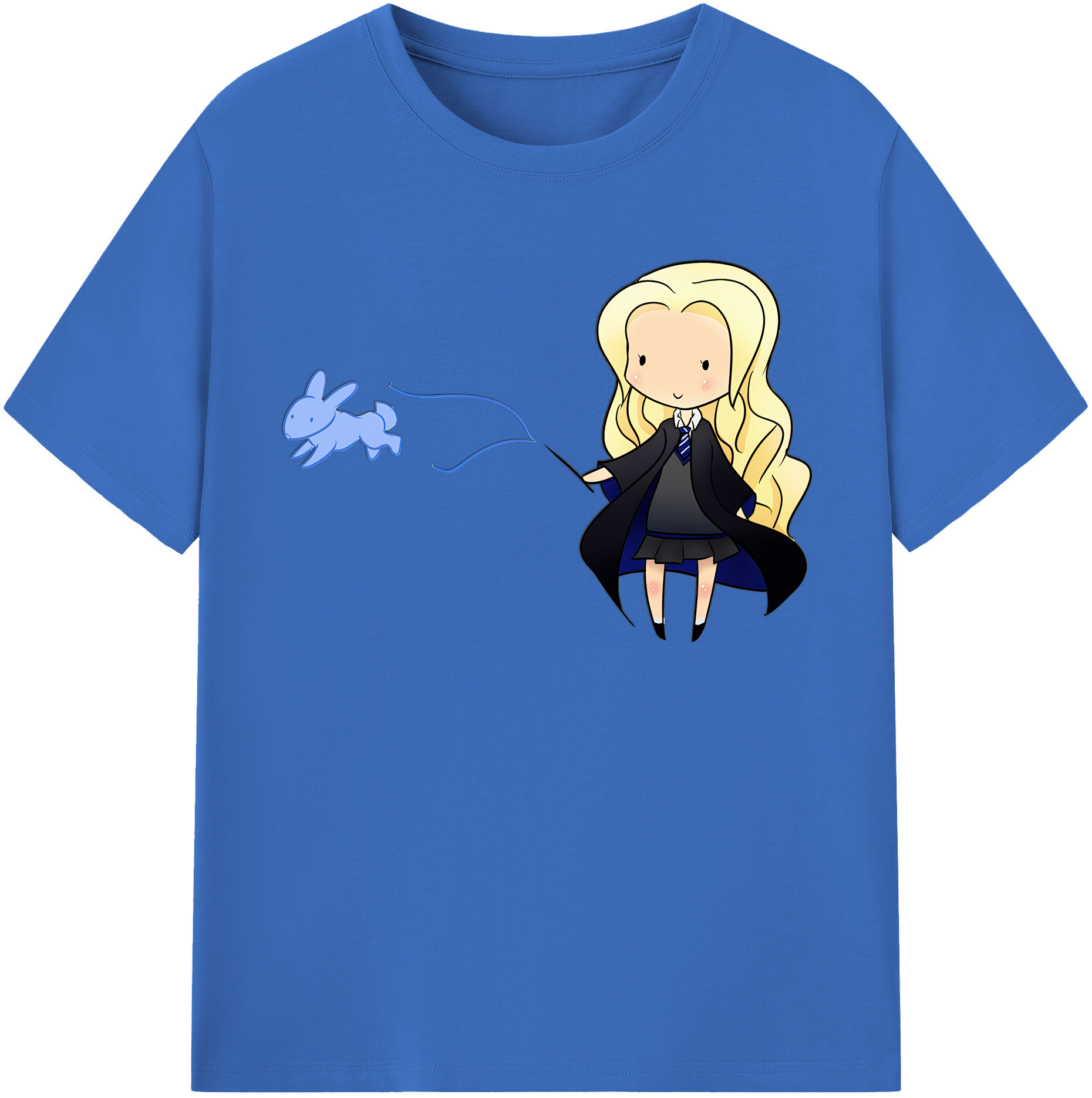 （画像用） Harry Potter ハリー・ポッターシリーズ 綿100％半袖Tシャツ（フロントプリント）