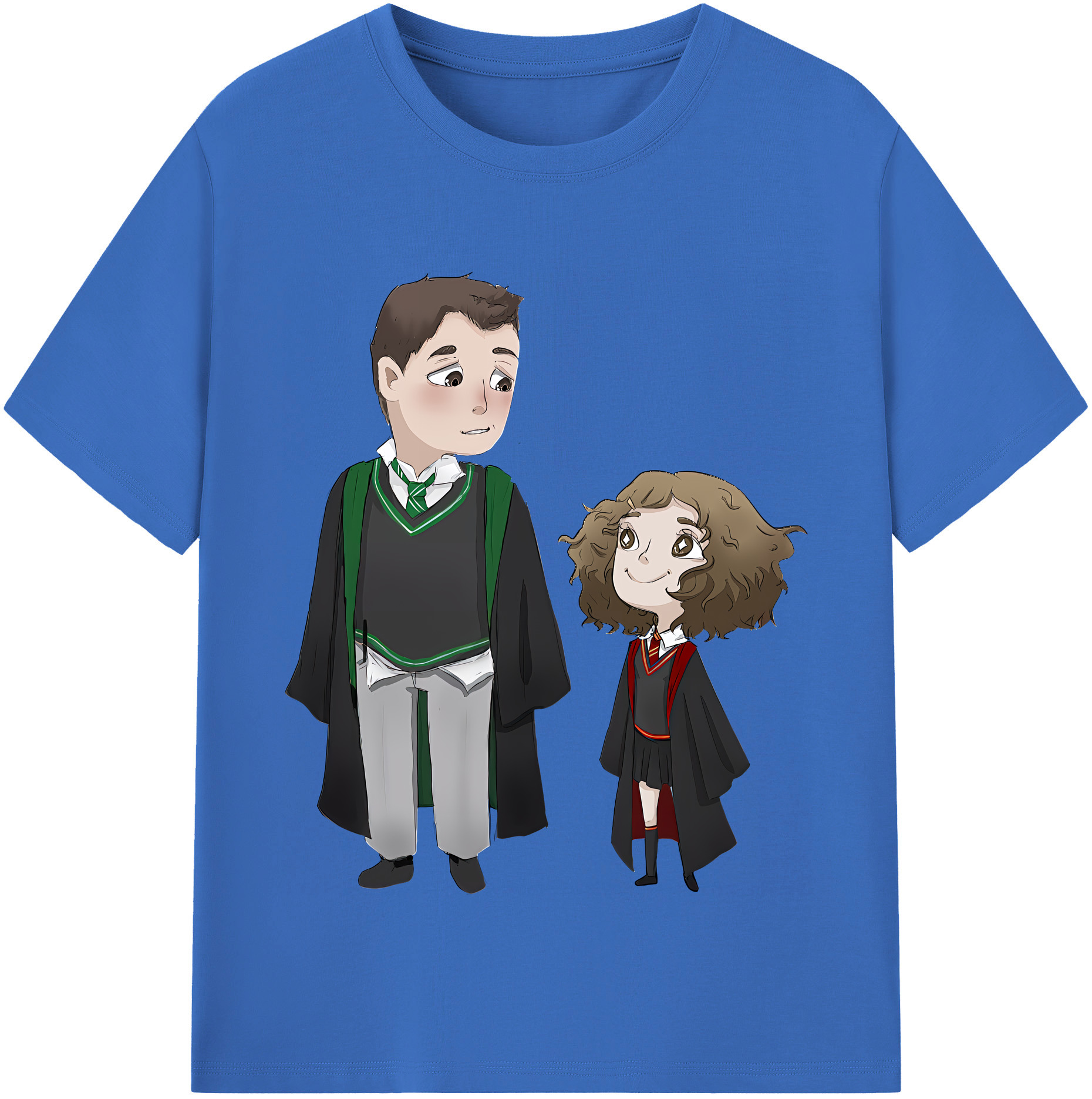 （画像用） Harry Potter ハリー・ポッターシリーズ 綿100％半袖Tシャツ（フロントプリント）