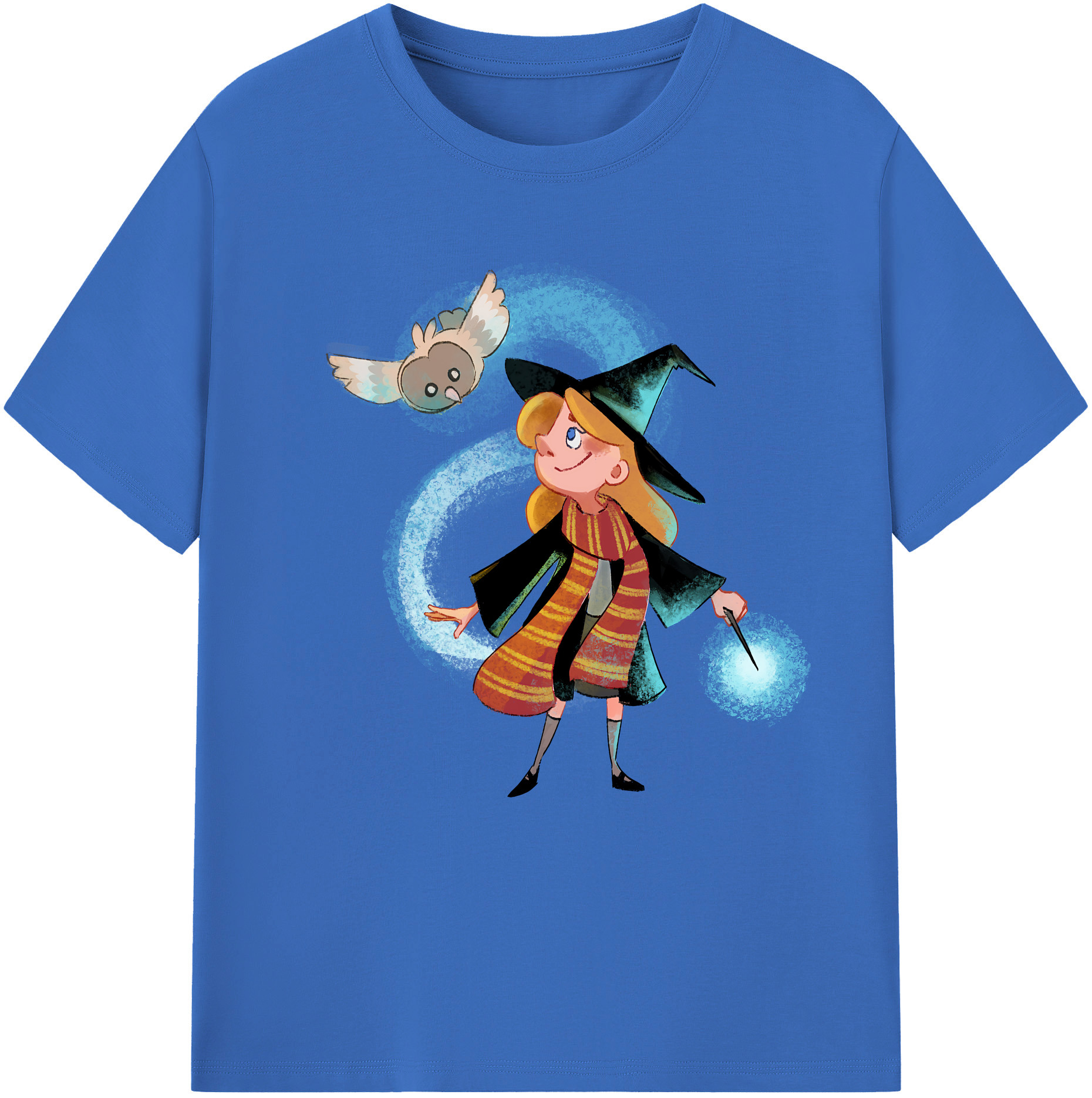 （画像用） Harry Potter ハリー・ポッターシリーズ 綿100％半袖Tシャツ（フロントプリント）