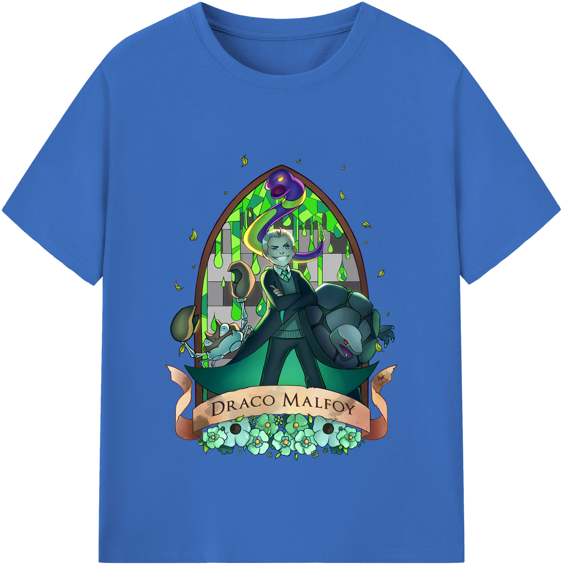 （画像用） Harry Potter ハリー・ポッターシリーズ 綿100％半袖Tシャツ（フロントプリント）