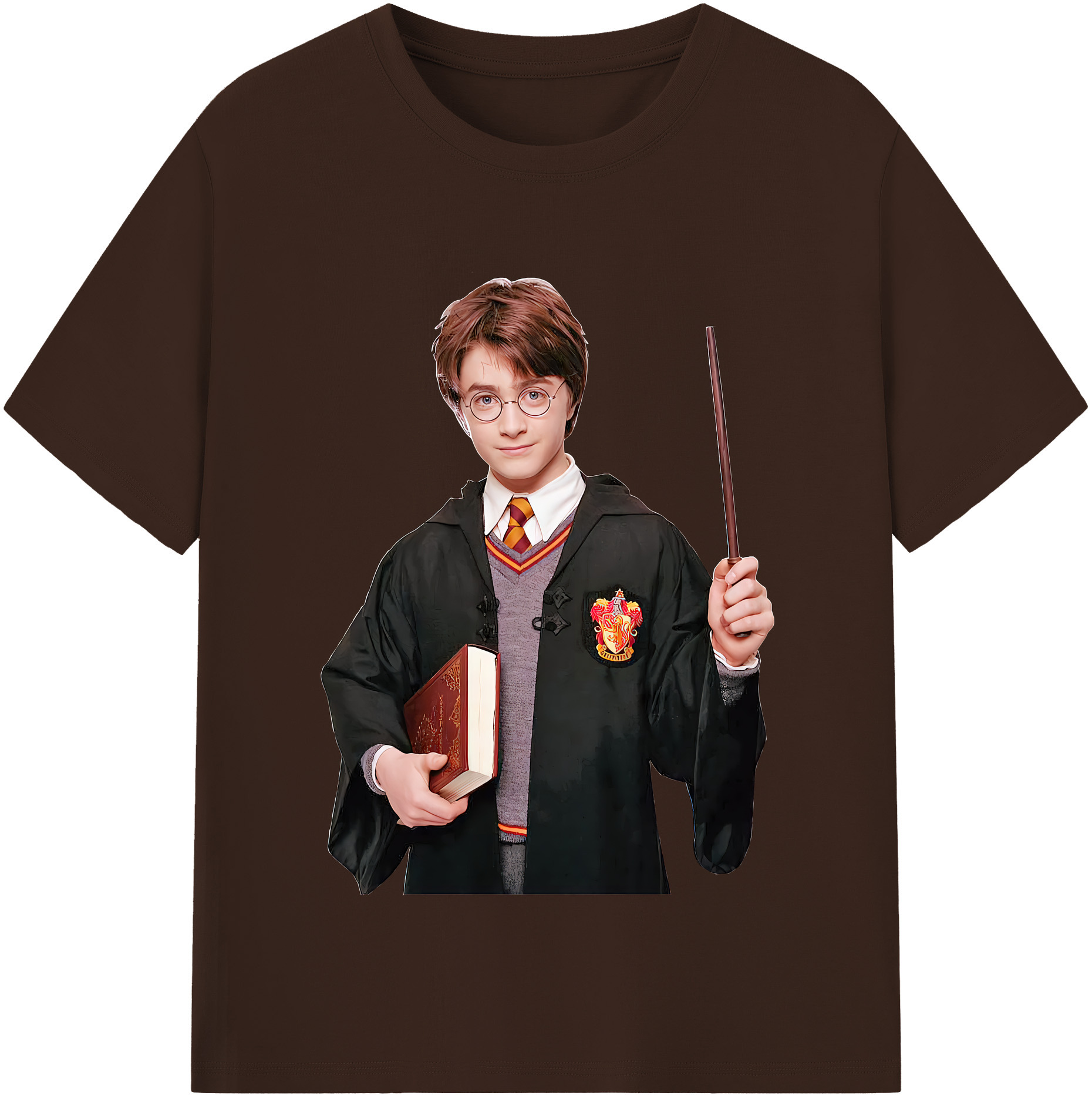 （画像用） Harry Potter ハリー・ポッターシリーズ 綿100％半袖Tシャツ（フロントプリント）