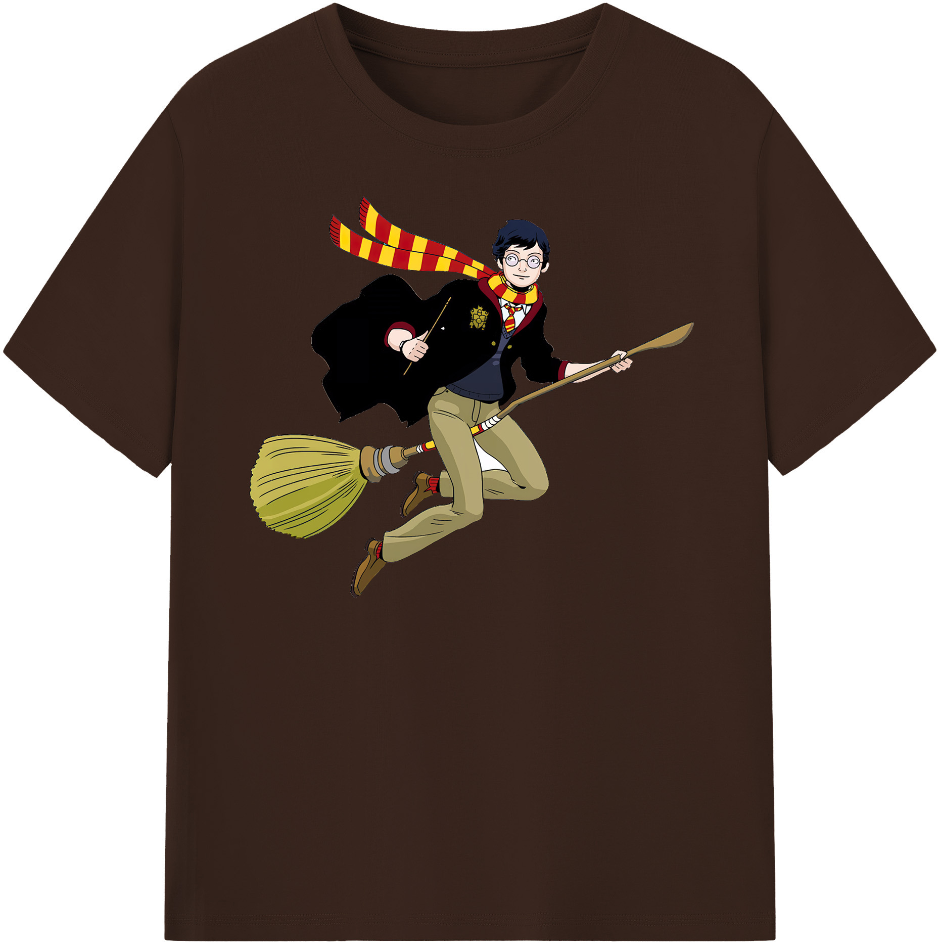 （画像用） Harry Potter ハリー・ポッターシリーズ 綿100％半袖Tシャツ（フロントプリント）
