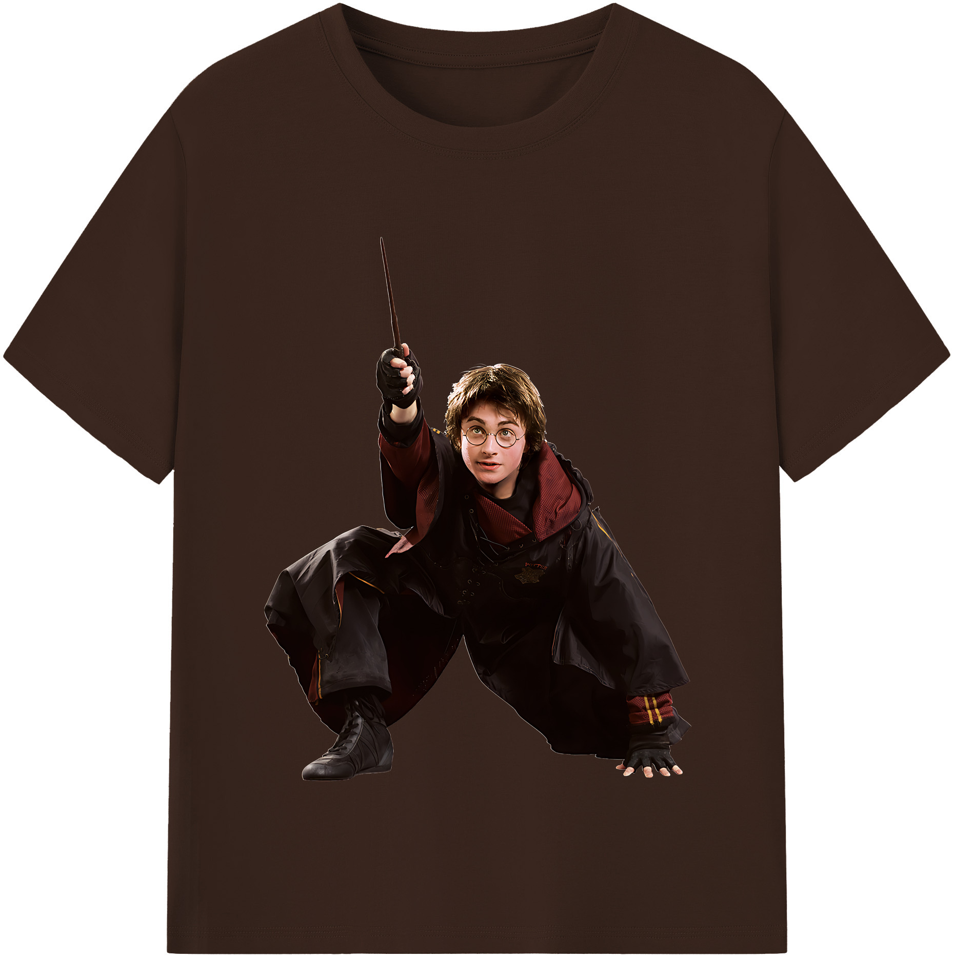 （画像用） Harry Potter ハリー・ポッターシリーズ 綿100％半袖Tシャツ（フロントプリント）