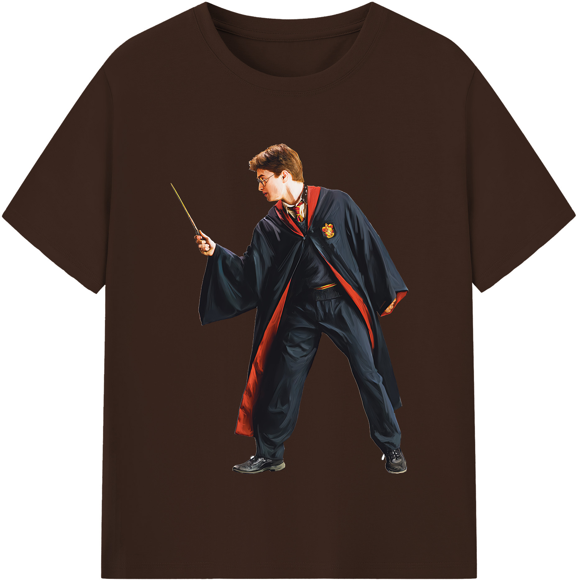 （画像用） Harry Potter ハリー・ポッターシリーズ 綿100％半袖Tシャツ（フロントプリント）