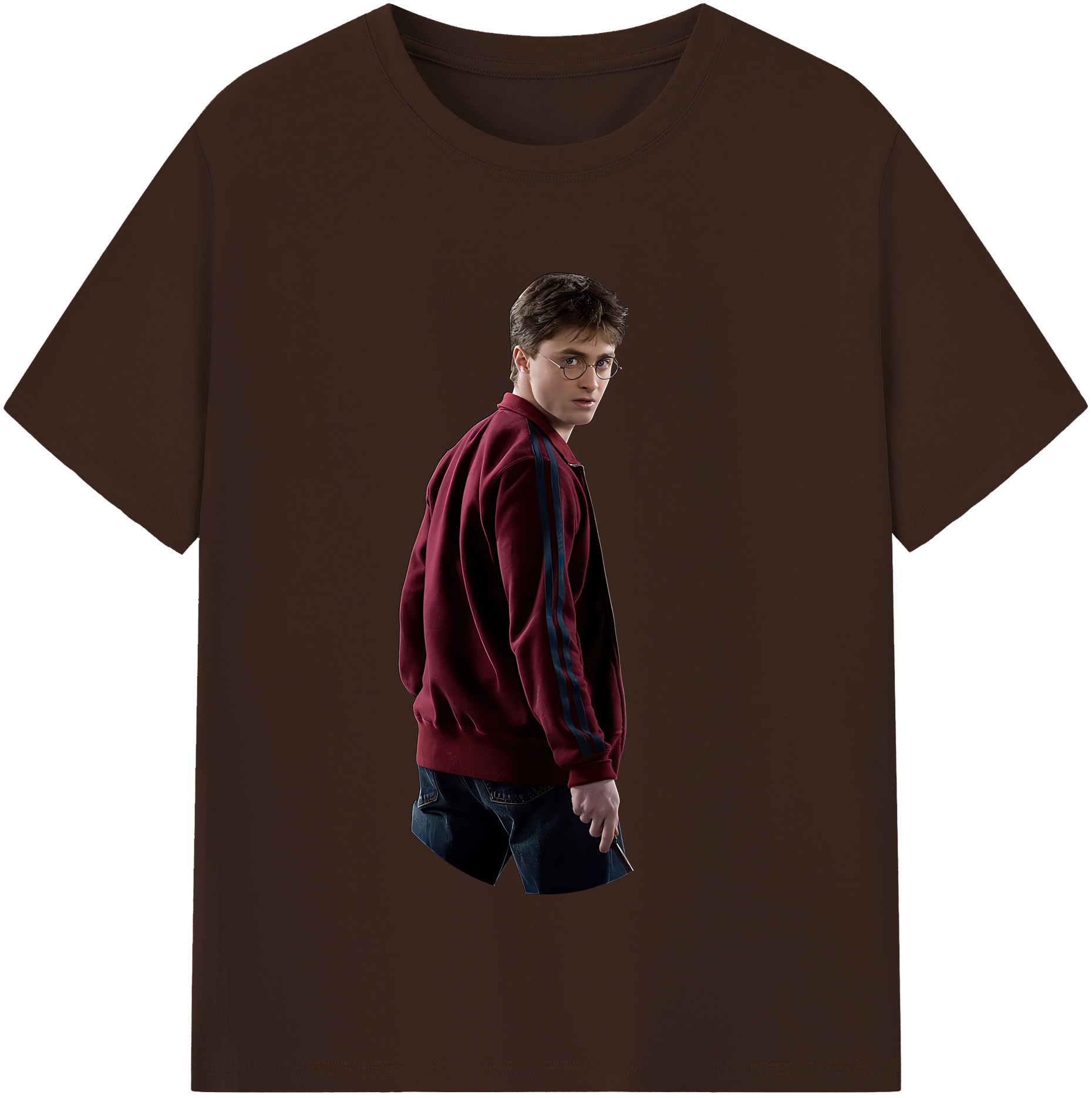 （画像用） Harry Potter ハリー・ポッターシリーズ 綿100％半袖Tシャツ（フロントプリント）