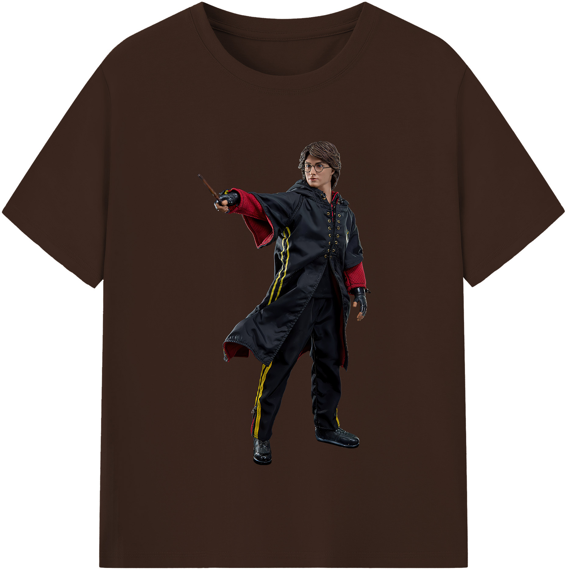 （画像用） Harry Potter ハリー・ポッターシリーズ 綿100％半袖Tシャツ（フロントプリント）