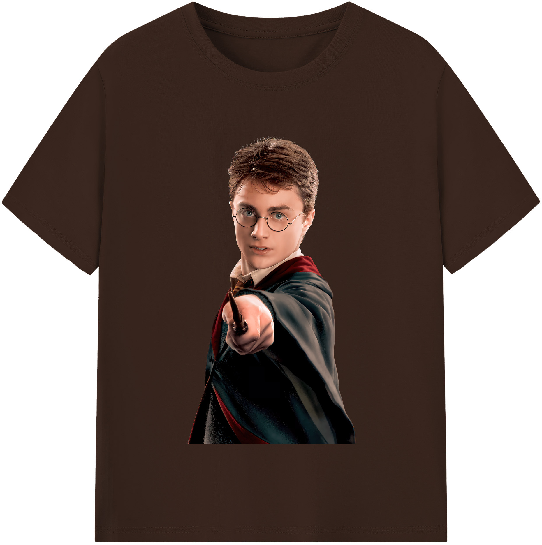 （画像用） Harry Potter ハリー・ポッターシリーズ 綿100％半袖Tシャツ（フロントプリント）