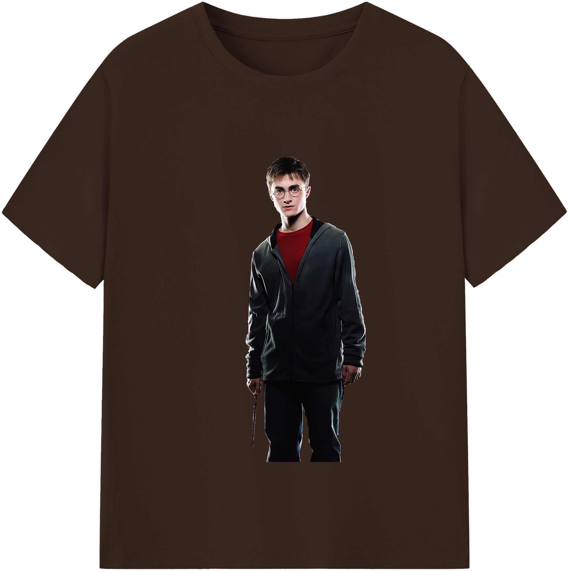 （画像用） Harry Potter ハリー・ポッターシリーズ 綿100％半袖Tシャツ（フロントプリント）