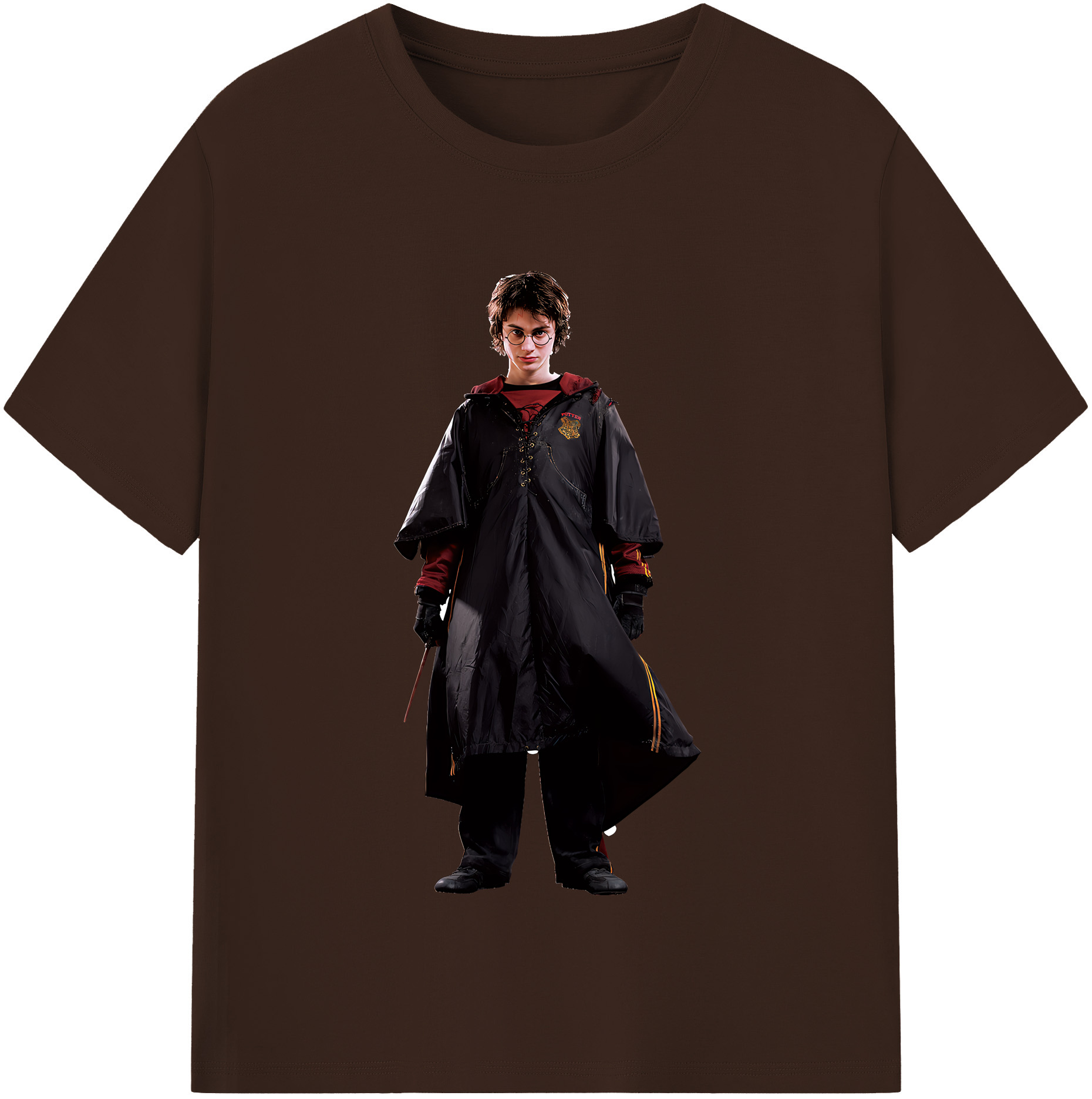 （画像用） Harry Potter ハリー・ポッターシリーズ 綿100％半袖Tシャツ（フロントプリント）