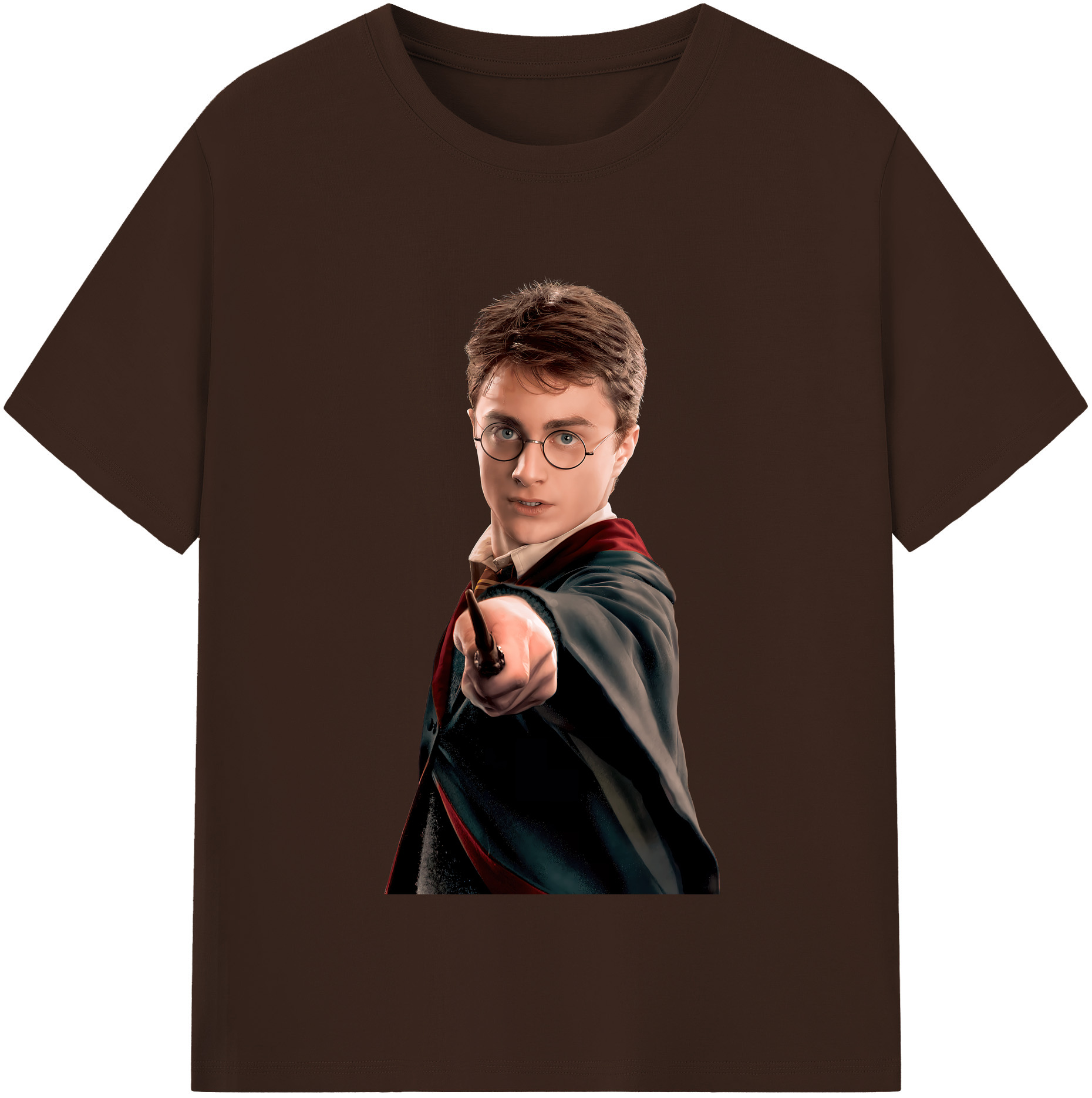 （画像用） Harry Potter ハリー・ポッターシリーズ 綿100％半袖Tシャツ（フロントプリント）