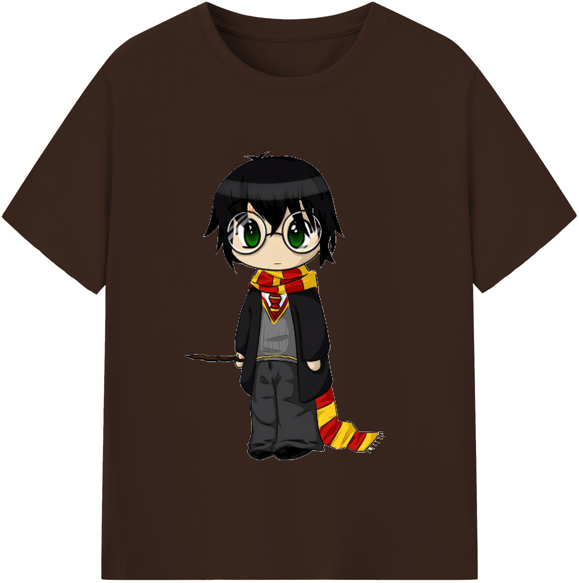 （画像用） Harry Potter ハリー・ポッターシリーズ 綿100％半袖Tシャツ（フロントプリント）