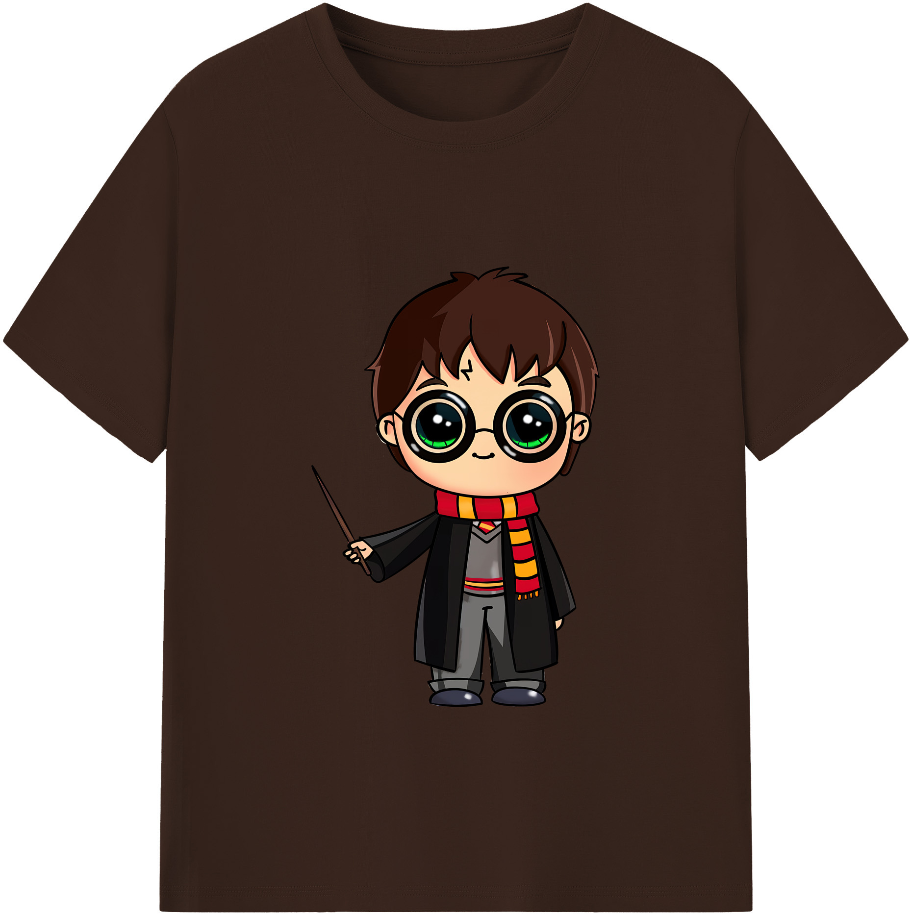 （画像用） Harry Potter ハリー・ポッターシリーズ 綿100％半袖Tシャツ（フロントプリント）