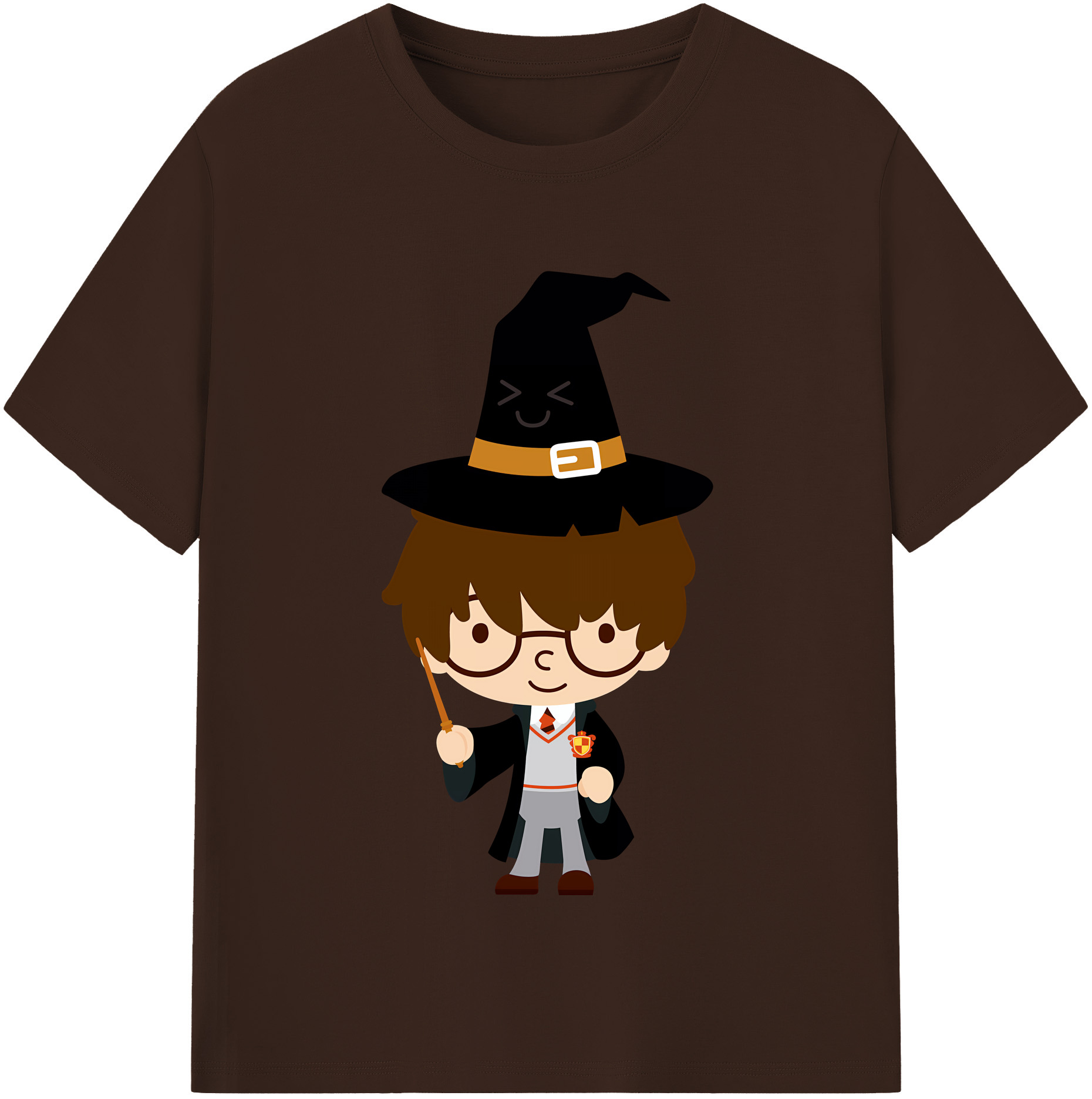 （画像用） Harry Potter ハリー・ポッターシリーズ 綿100％半袖Tシャツ（フロントプリント）